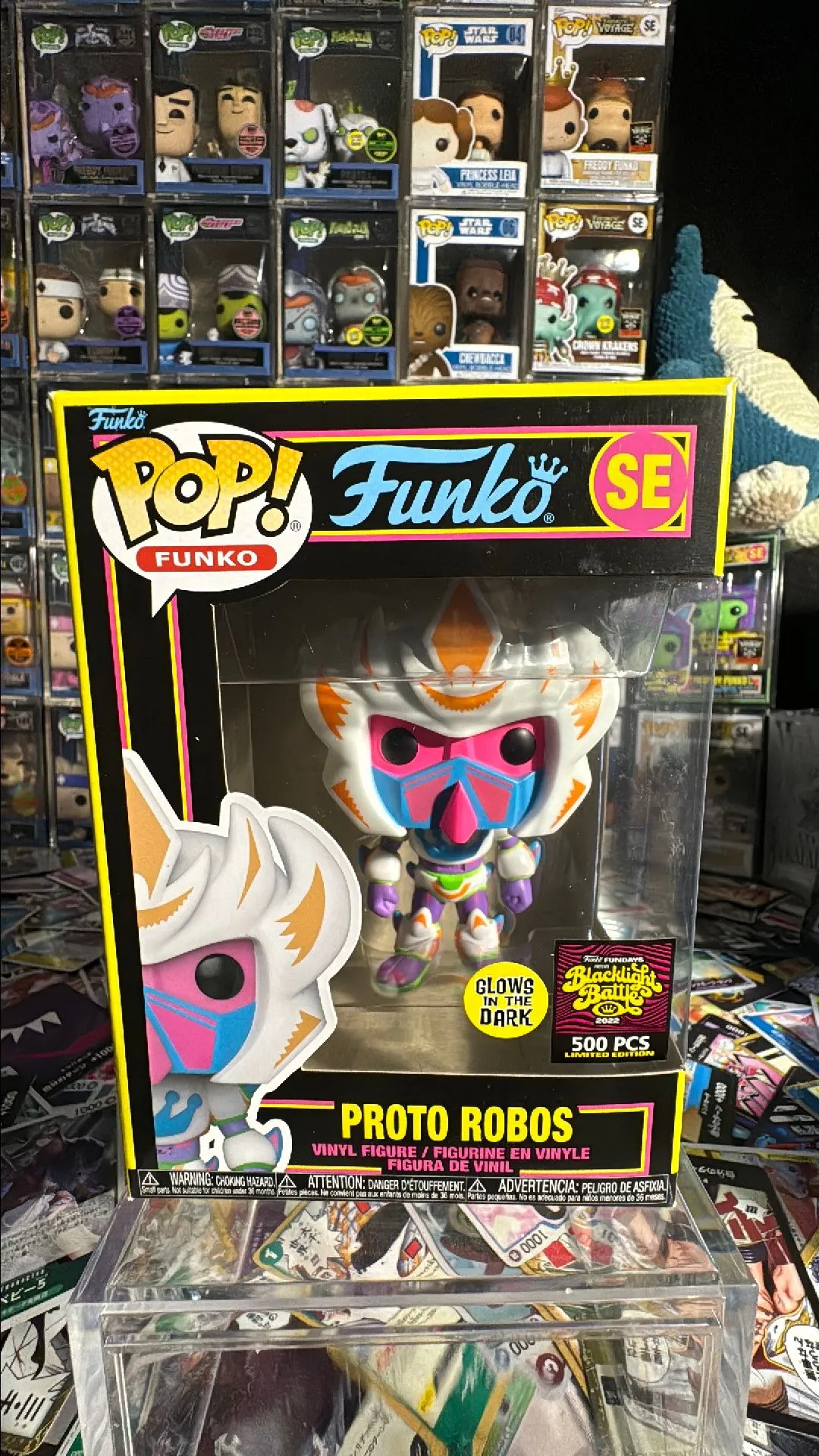 Product image for Proto Robos (Blacklight | Glow in the Dark)