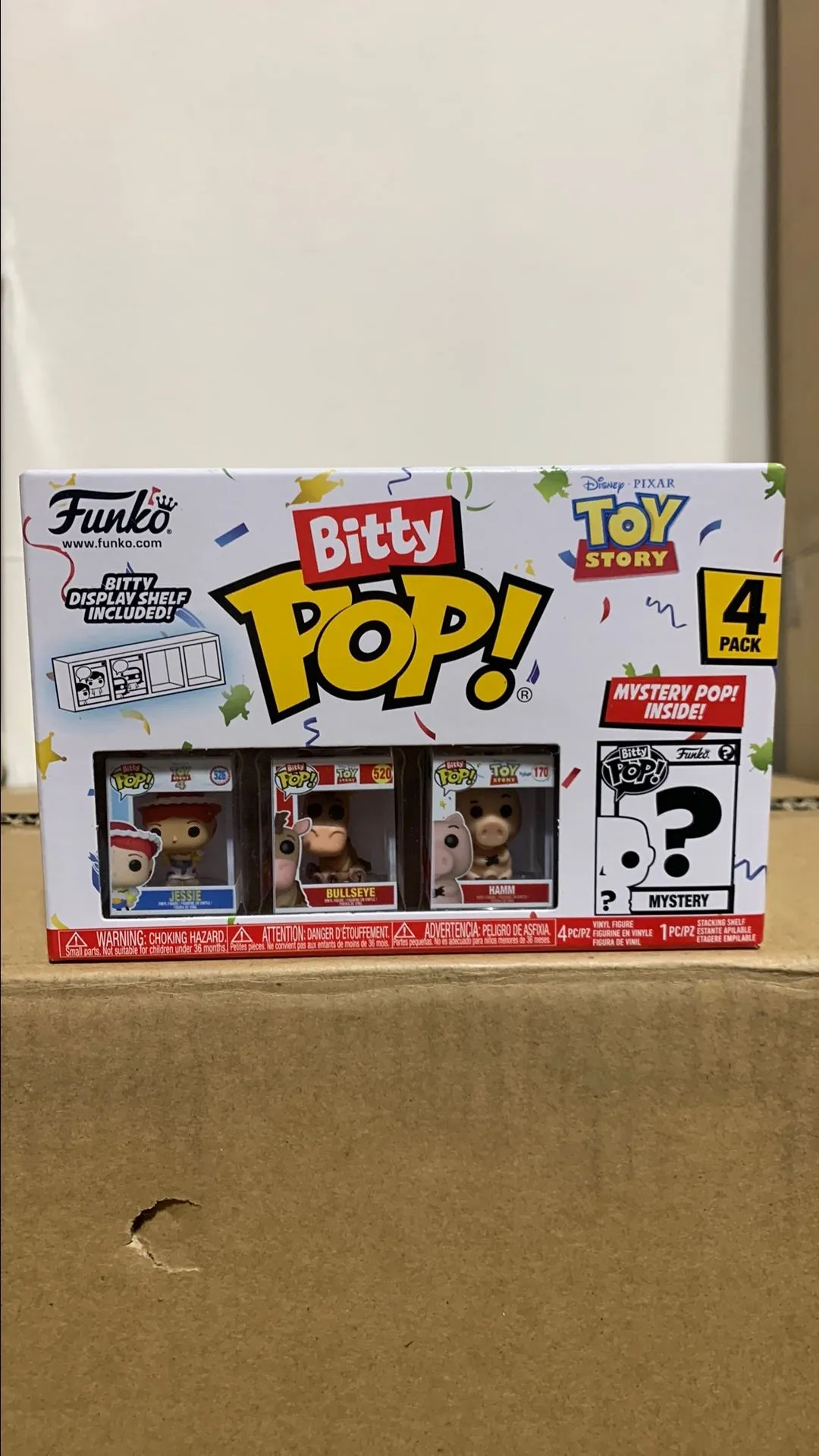 Product image for Bitty Pop! Toy Story Jessie 4 Pack
