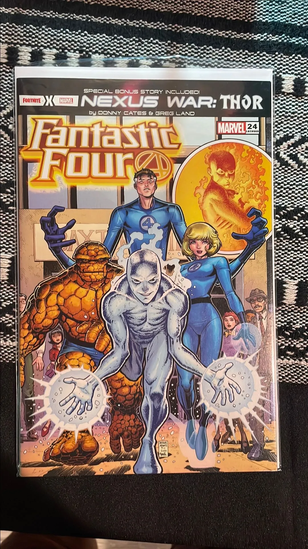 Product image for Fantastic Four, Vol. 6 issue 24M Adams Walmart variant  cover 9.8