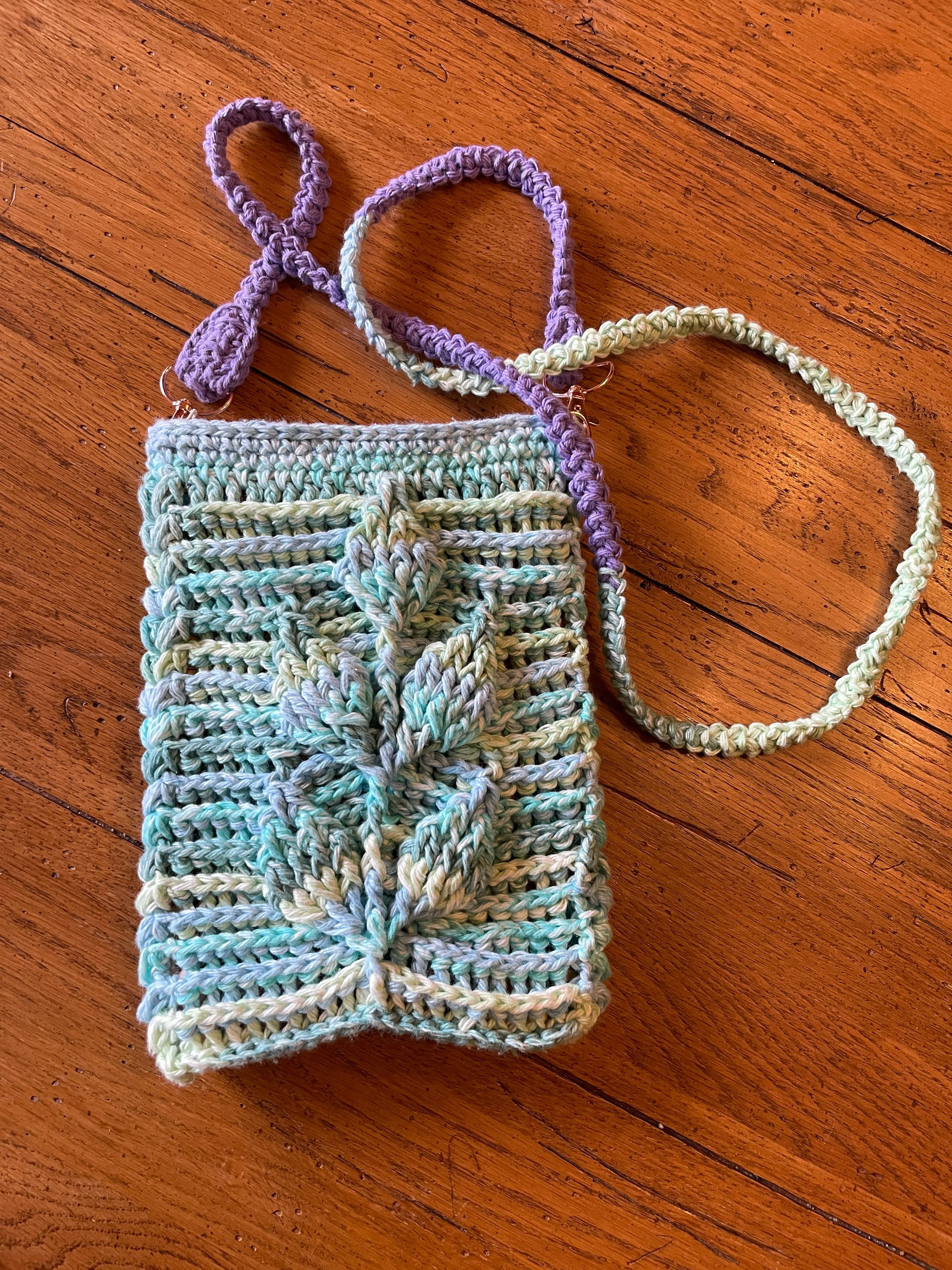 Product image for Crocheted Crossbody Bag (Tulip/Disney Princess)