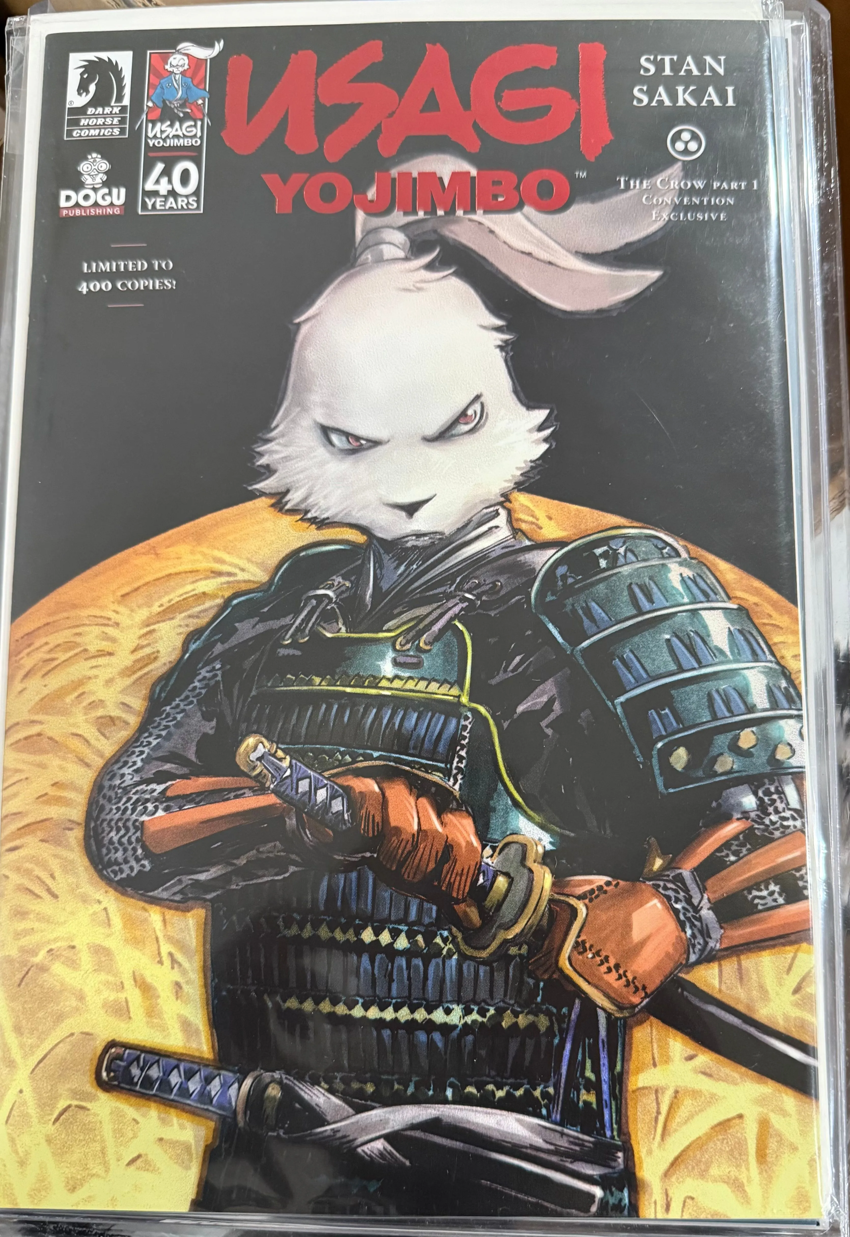 Product image for SDCC USAGI YOJIMBO-STAN SAKAI LTD 400
