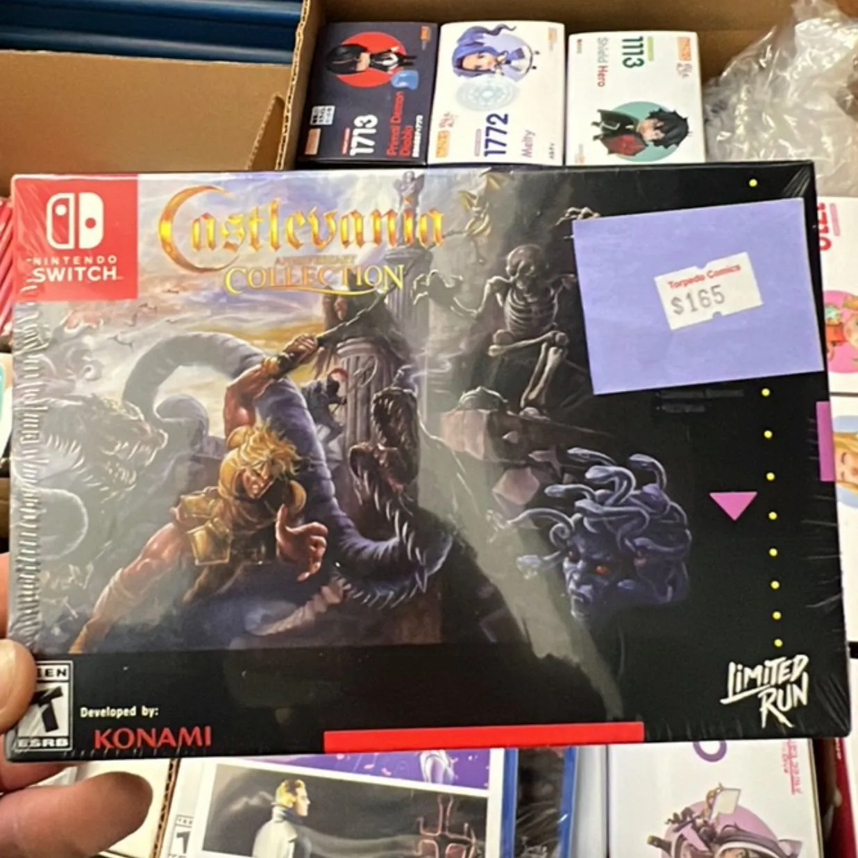 Product image for Castlevania Anniversary Collection Limited Run Super Nintendo Box