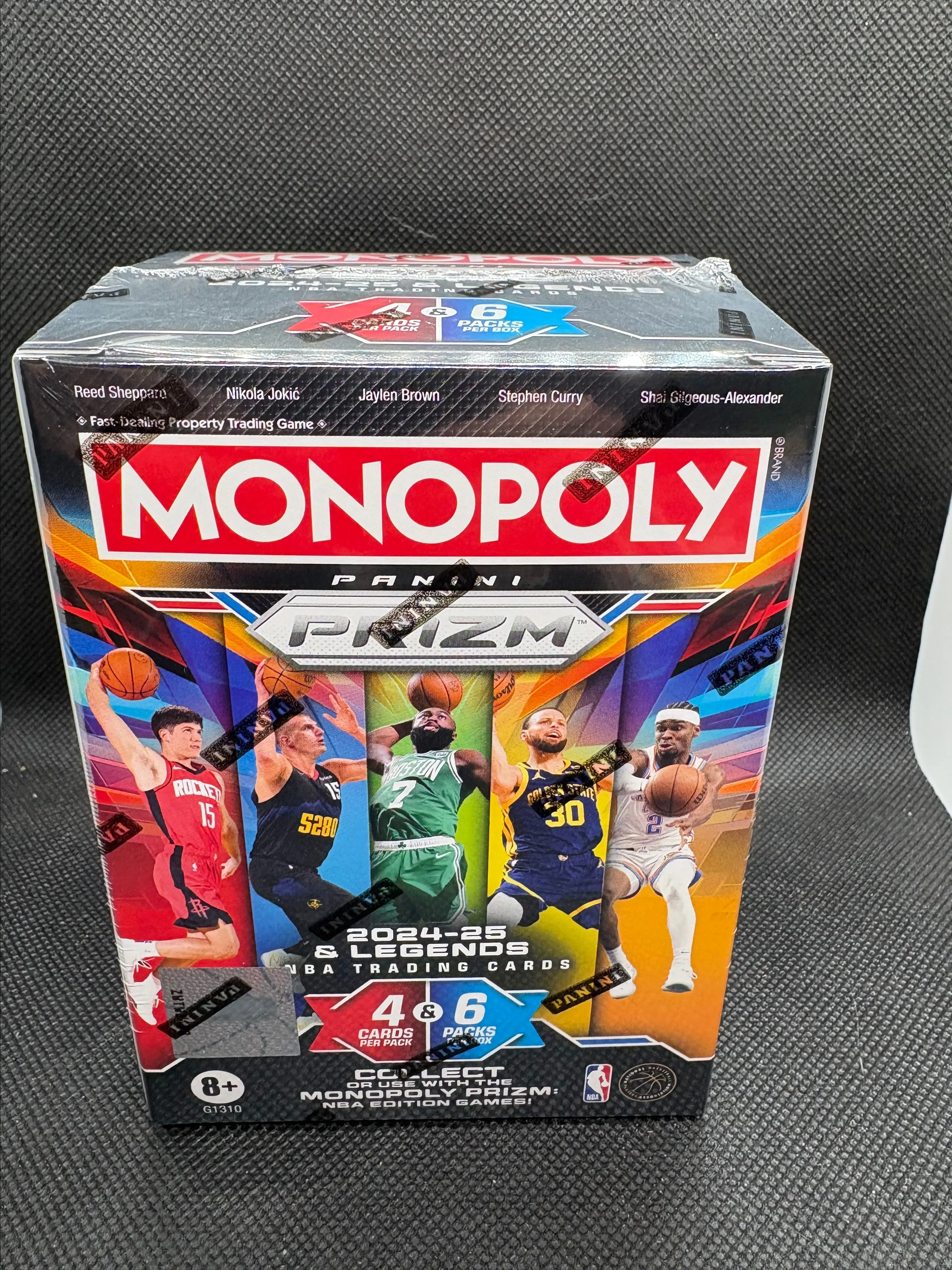 Product image for 24-25 NBA Monopoly Prizm Blaster Box
