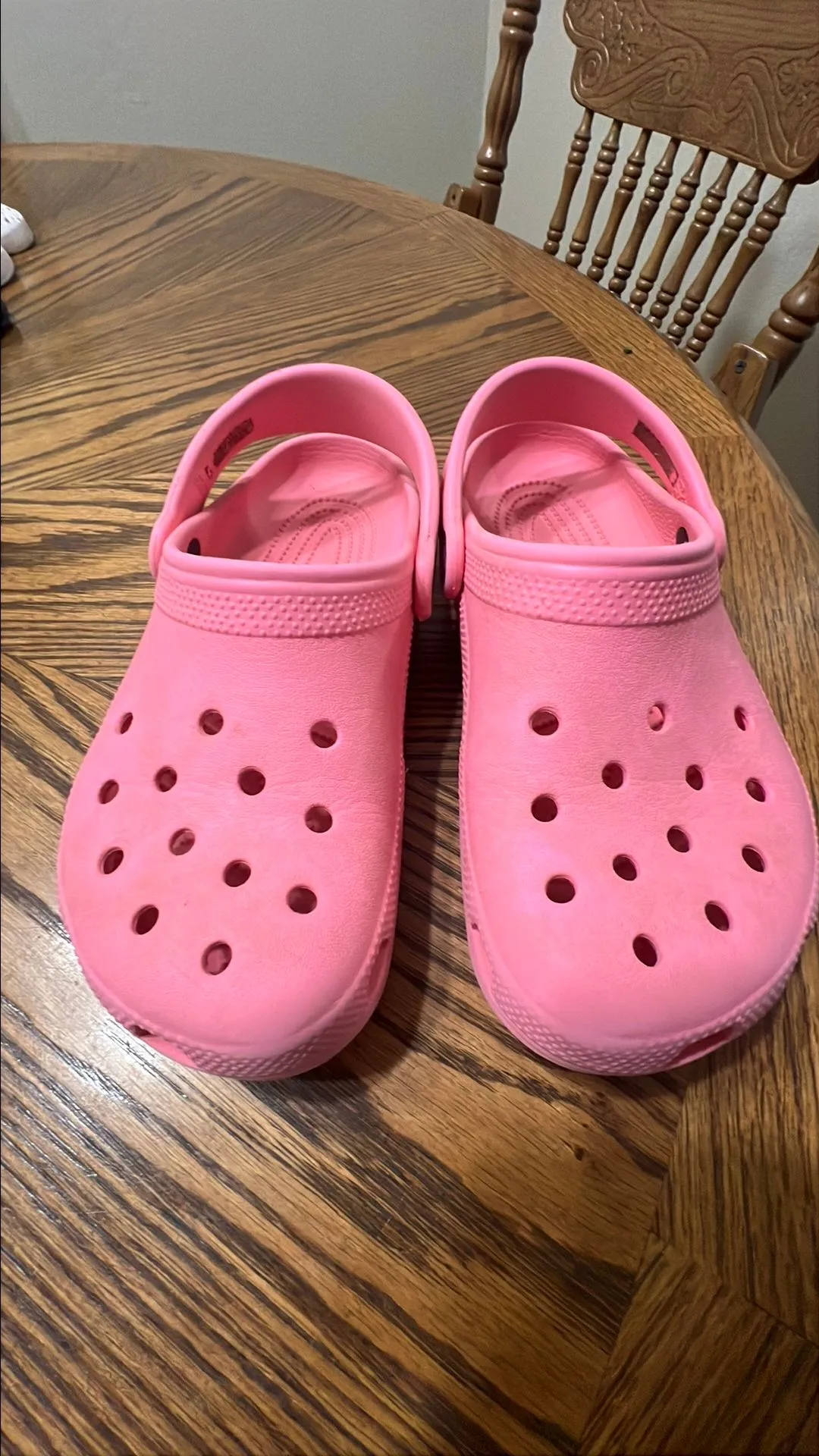 Product image for Shoes - Pink Crocs size J3