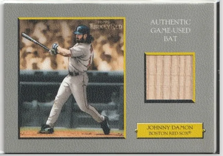 Product image for 2005 Topps Turkey Red - Johnny Damon Bat Insert
