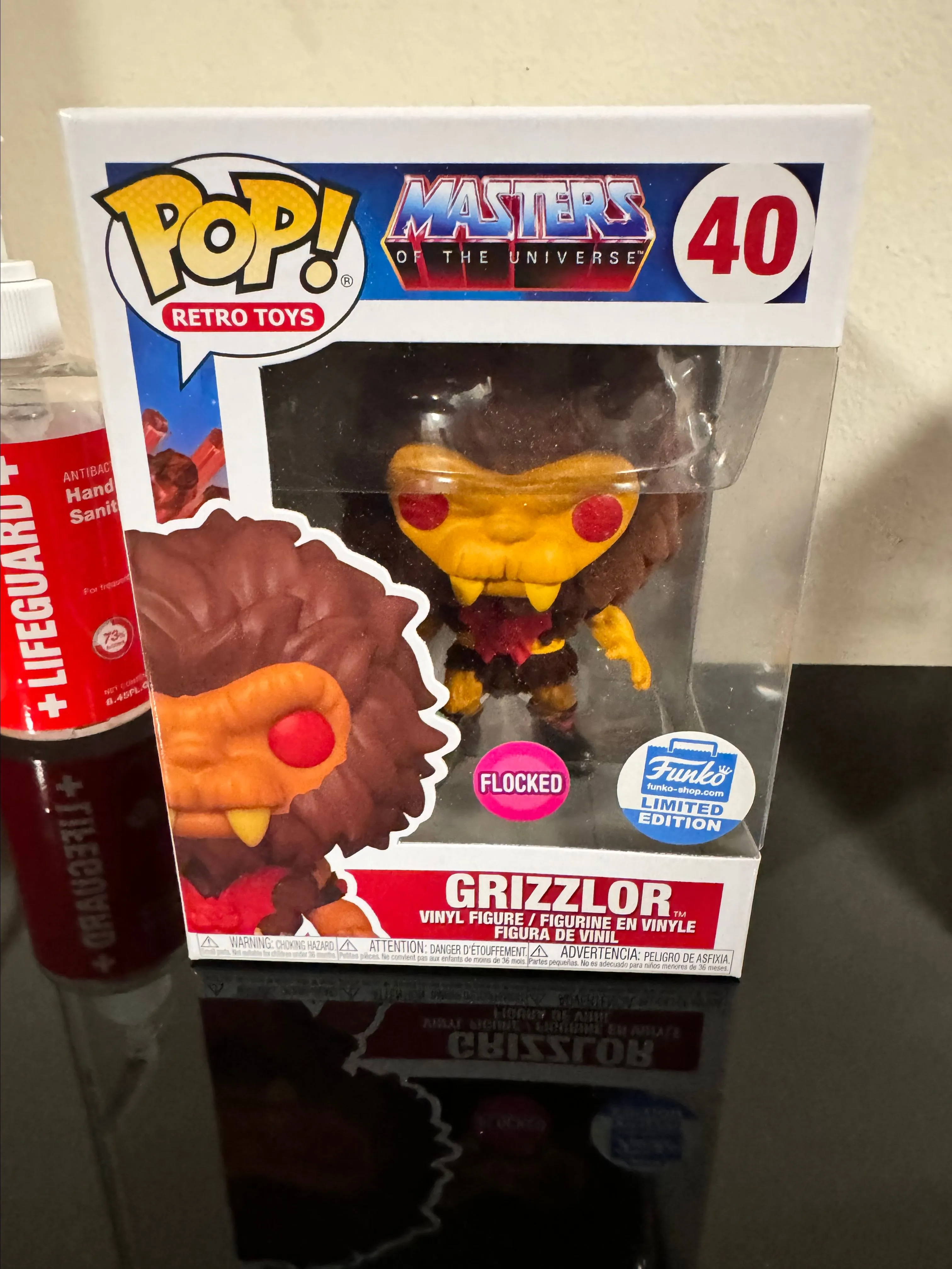 Product image for (MOTU) He-Man, Masters of the Universe, Grizzlor Flocked Exclusive Funko Pop!