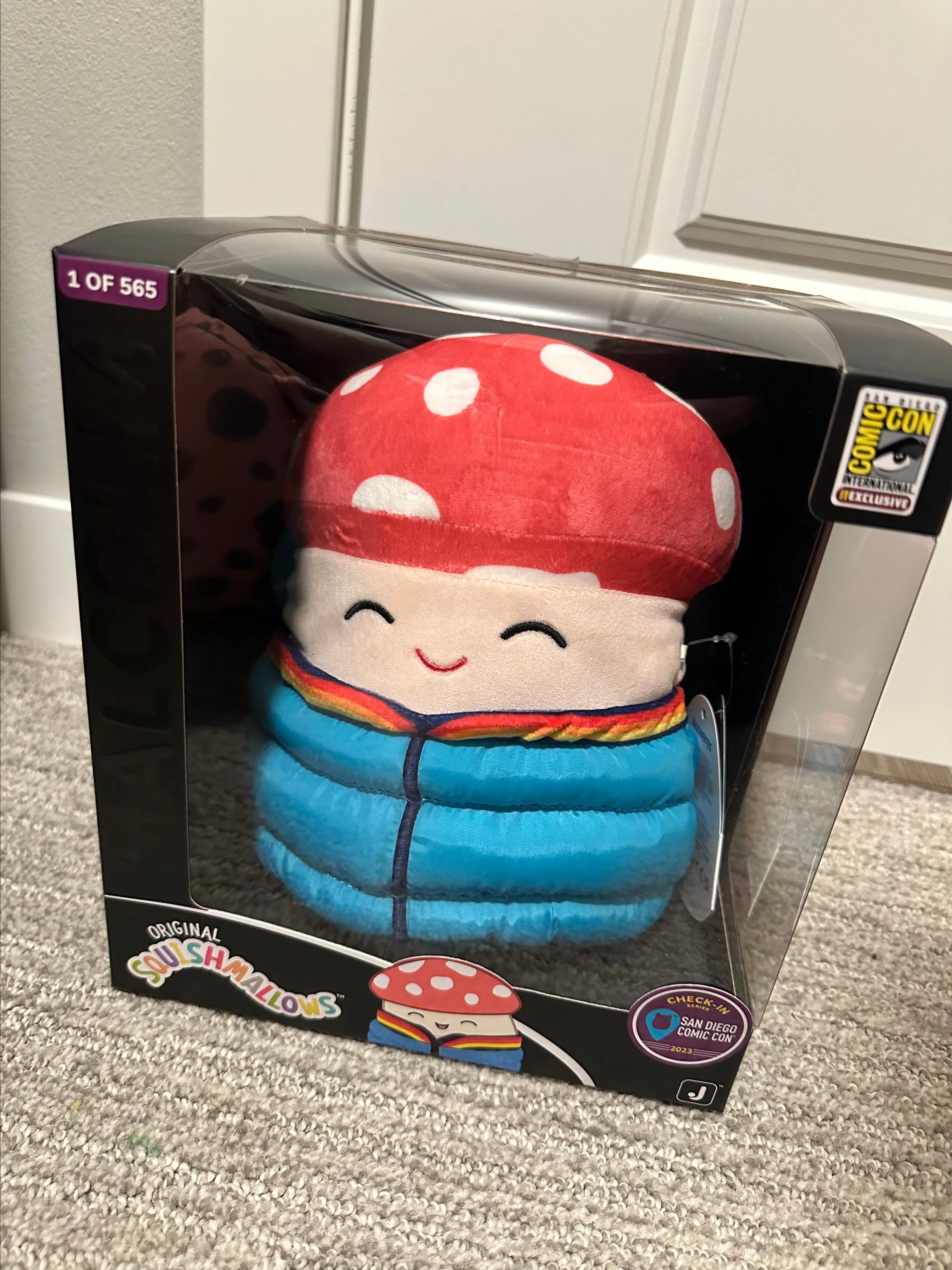 Product image for Malcom sdcc exclusive mushroom squishmallow