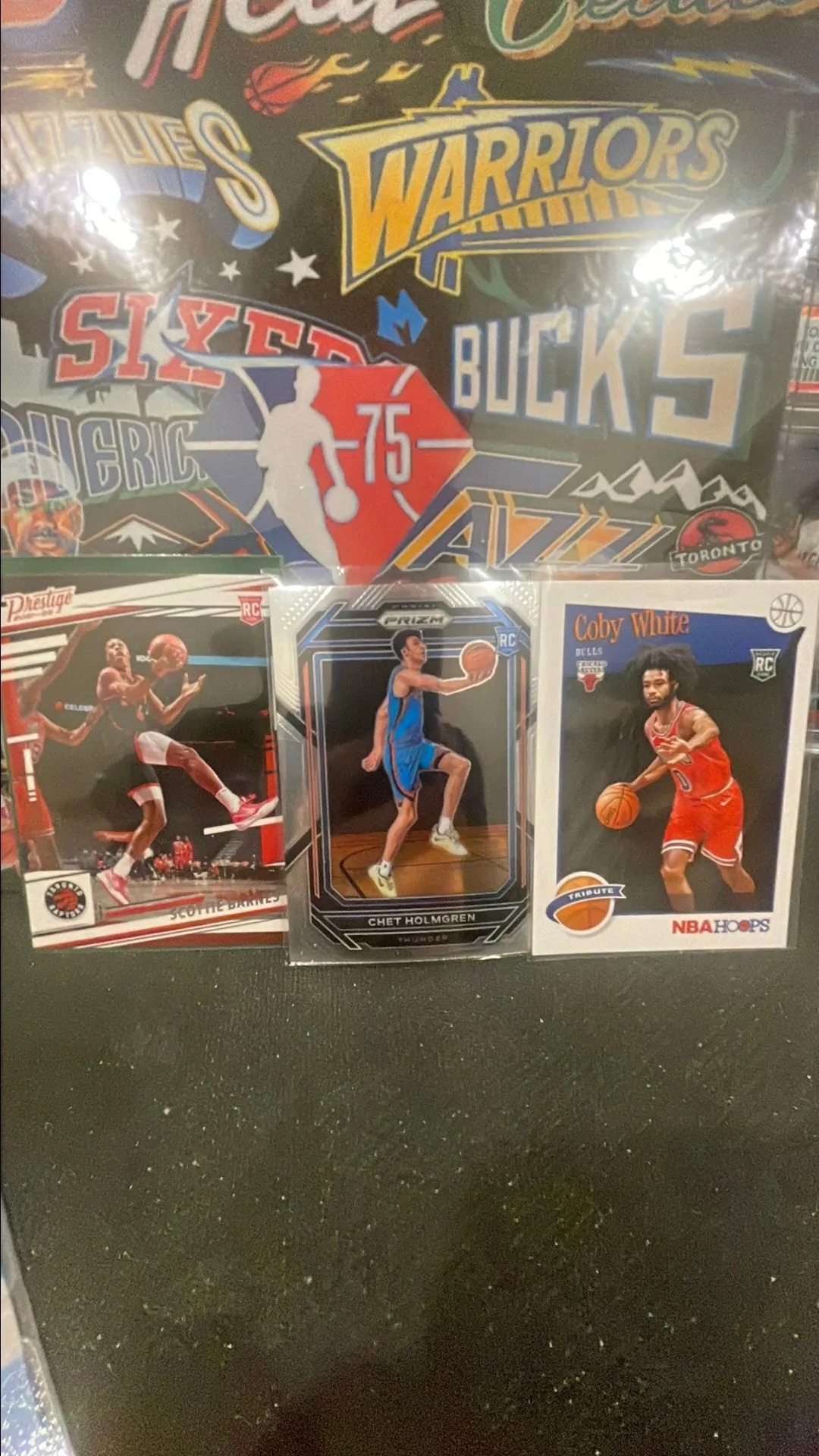 Product image for Scottie Barnes, Chet Holmgren, Coby White Rookie Cards