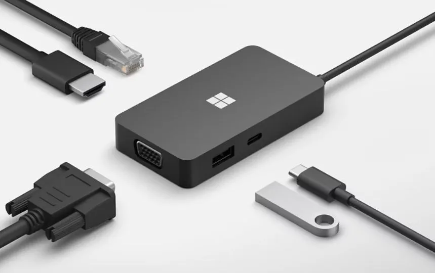 Product image for Microsoft USB-C Travel Hub