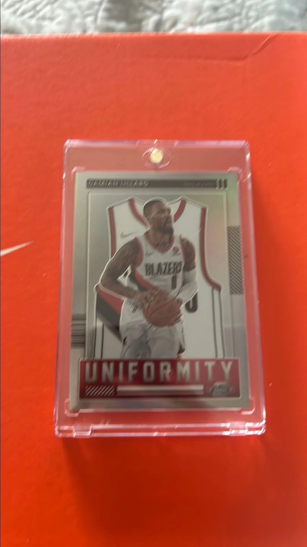 Product image for Panini Damian Lillard uniformity