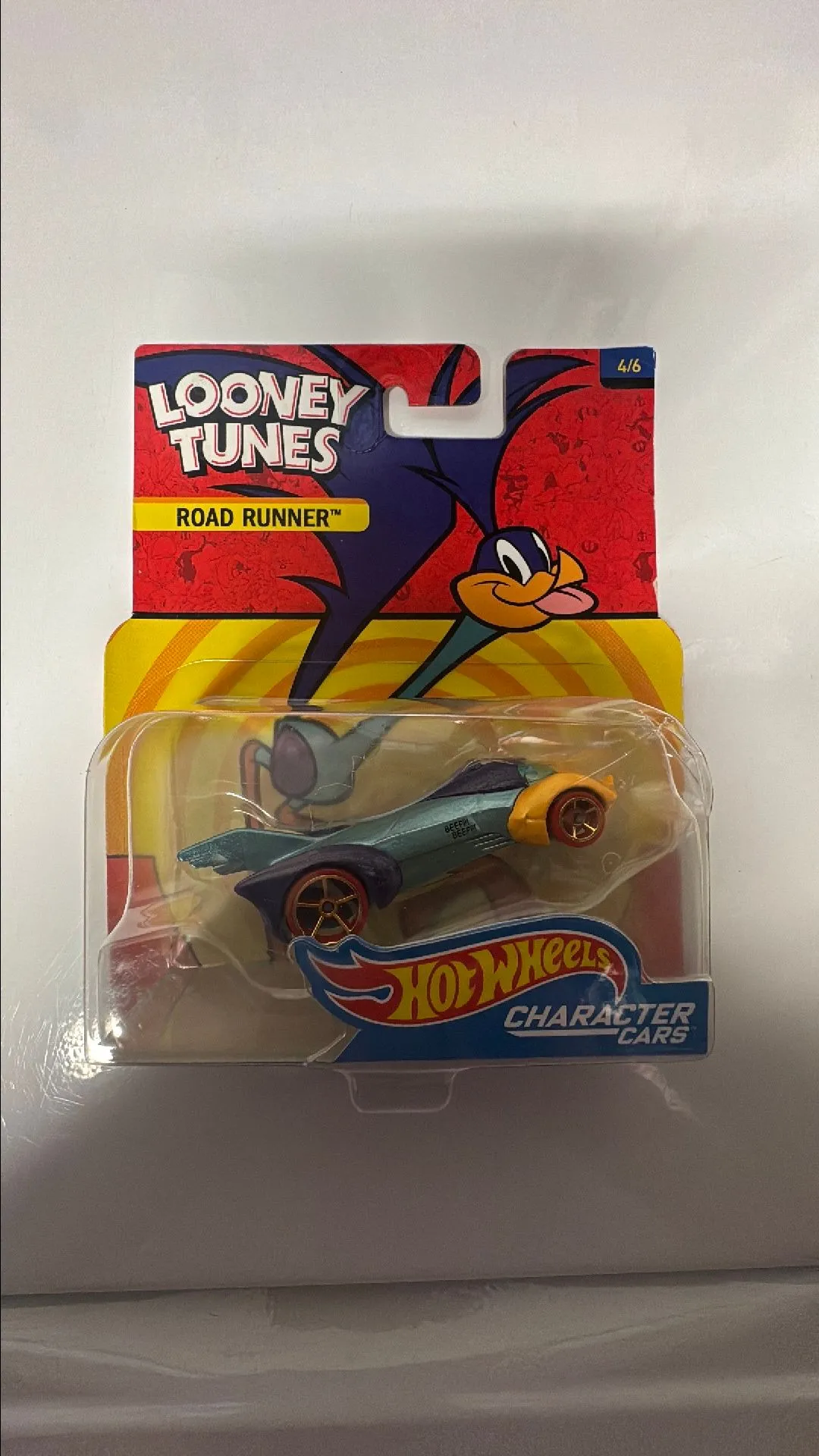 Product image for Hotwheels character car Road Runner 2017