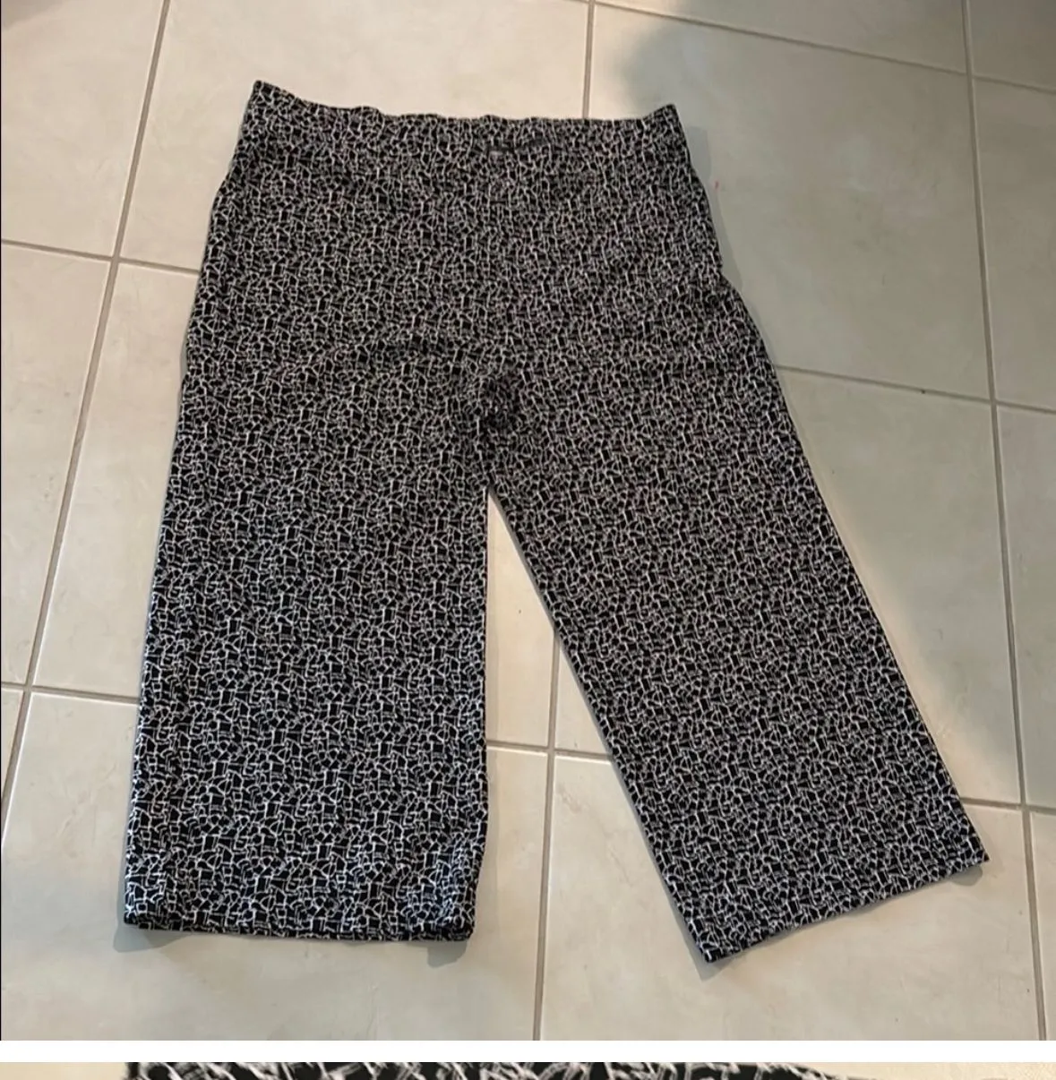 Product image for Chicos travelers sz 3 XL black stretchy pants