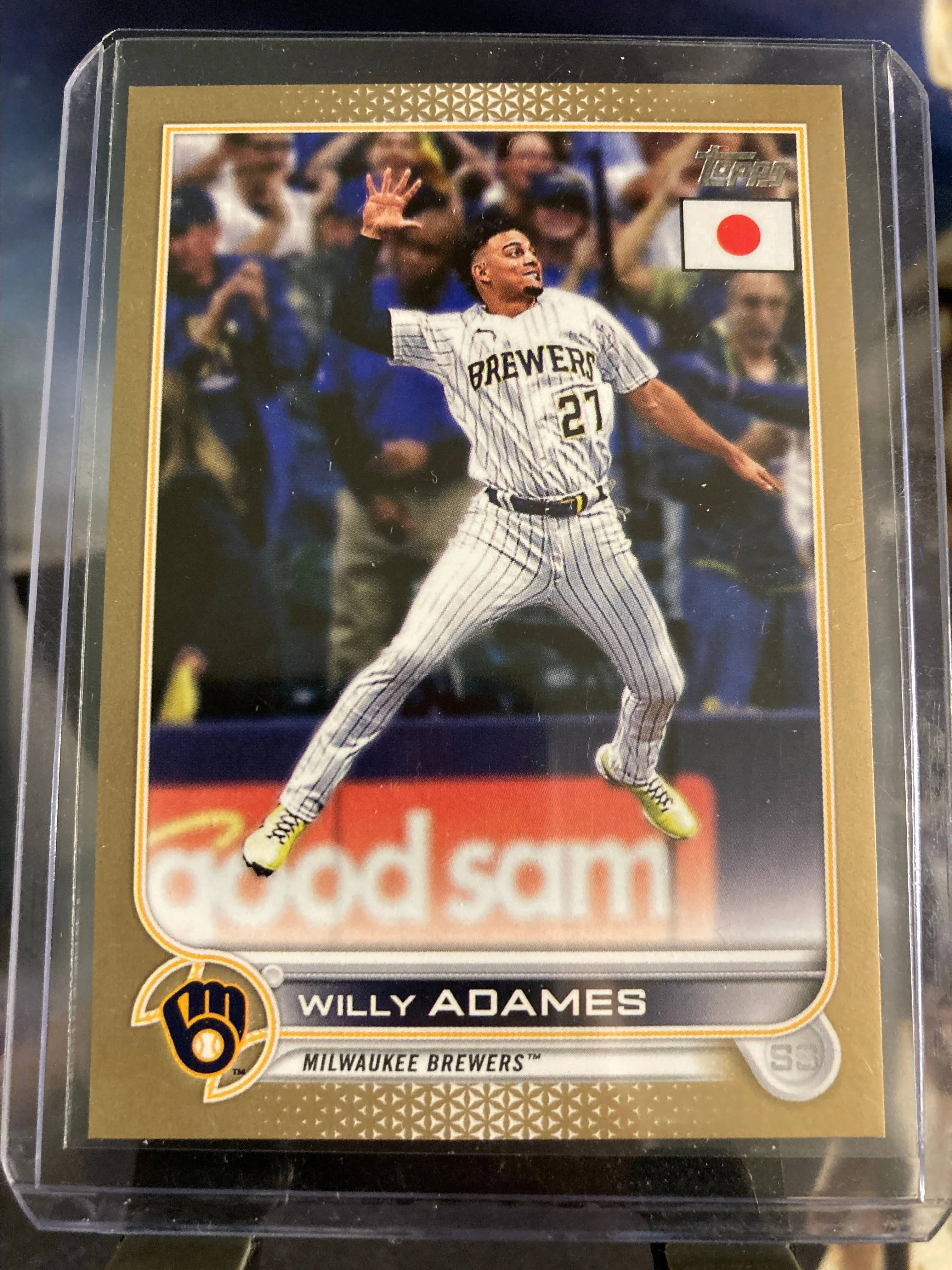 Product image for 2022 Topps Japan Gold Willy Adames /25