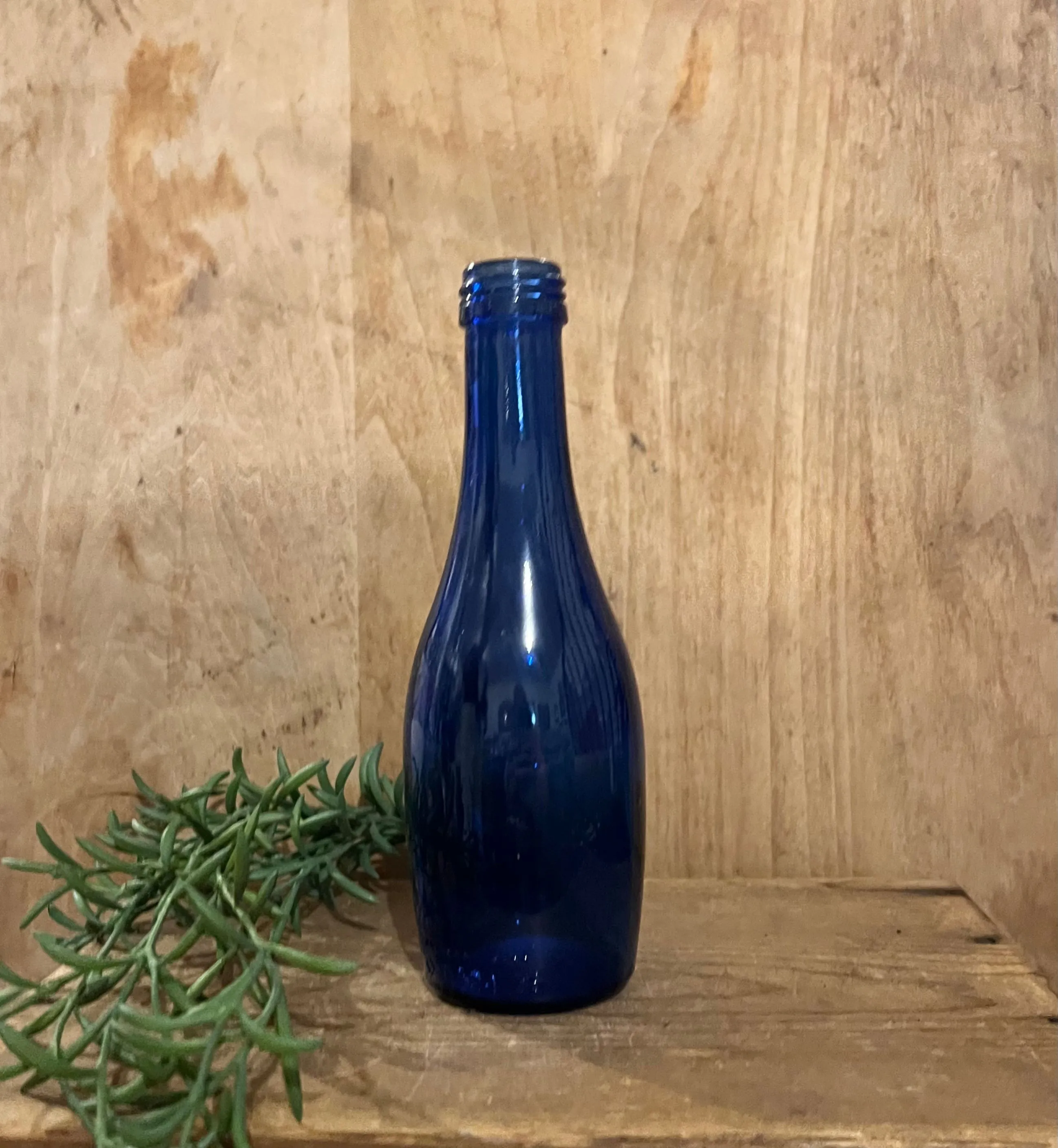 Product image for 6-MP. Vintage Cobalt Blue Bottle