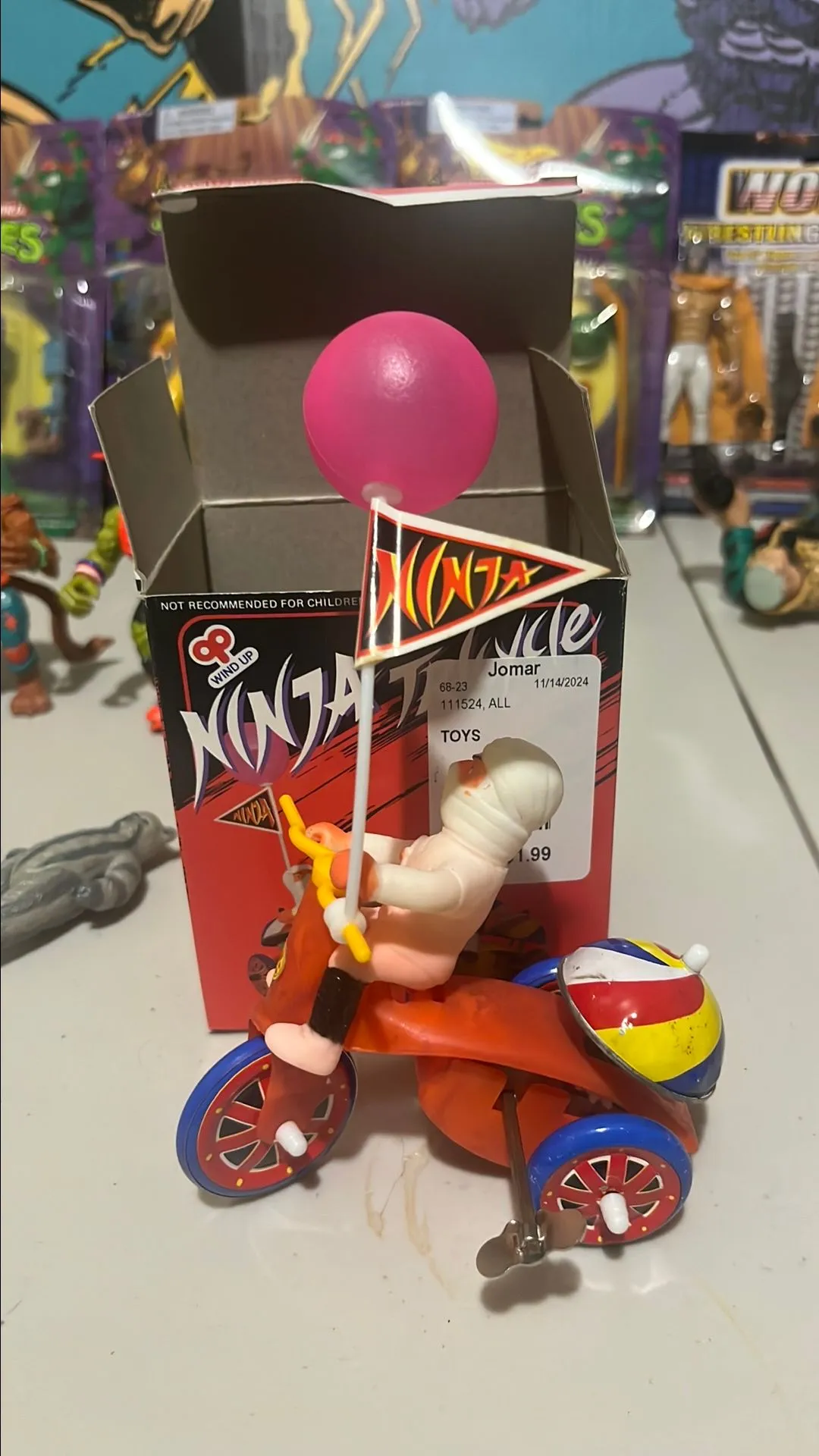 Product image for Ninja tricycle white