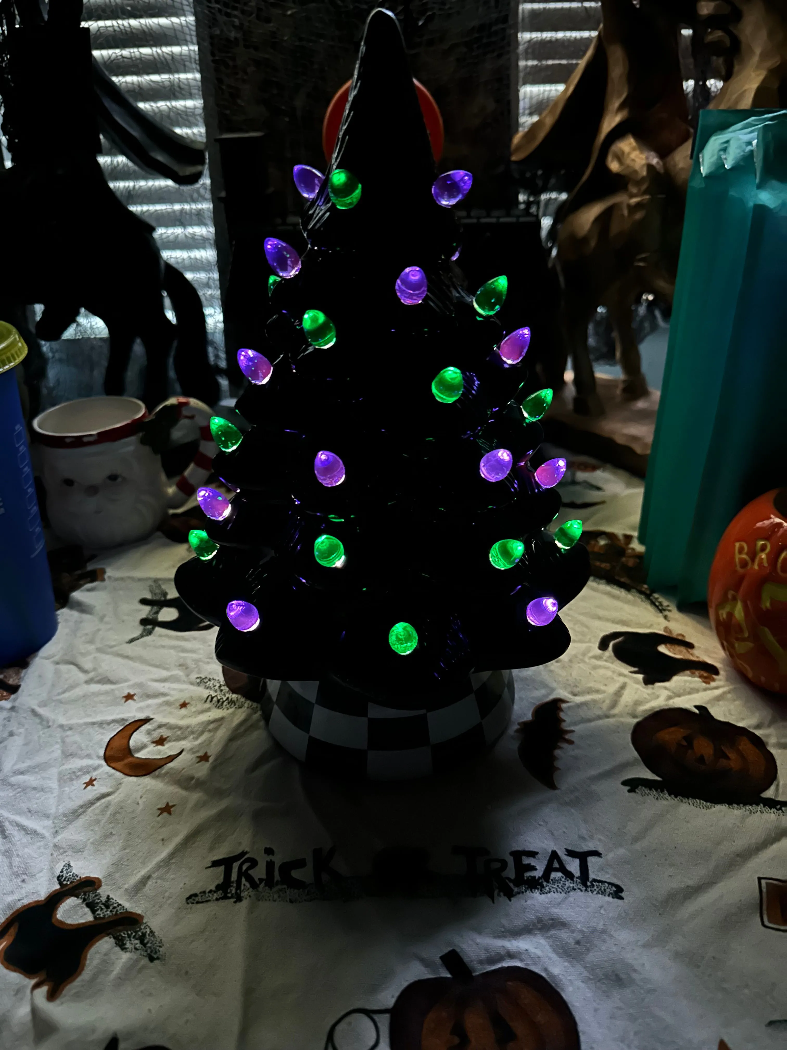 Product image for Mr. Christmas Nightmare before Christmas Light up tree