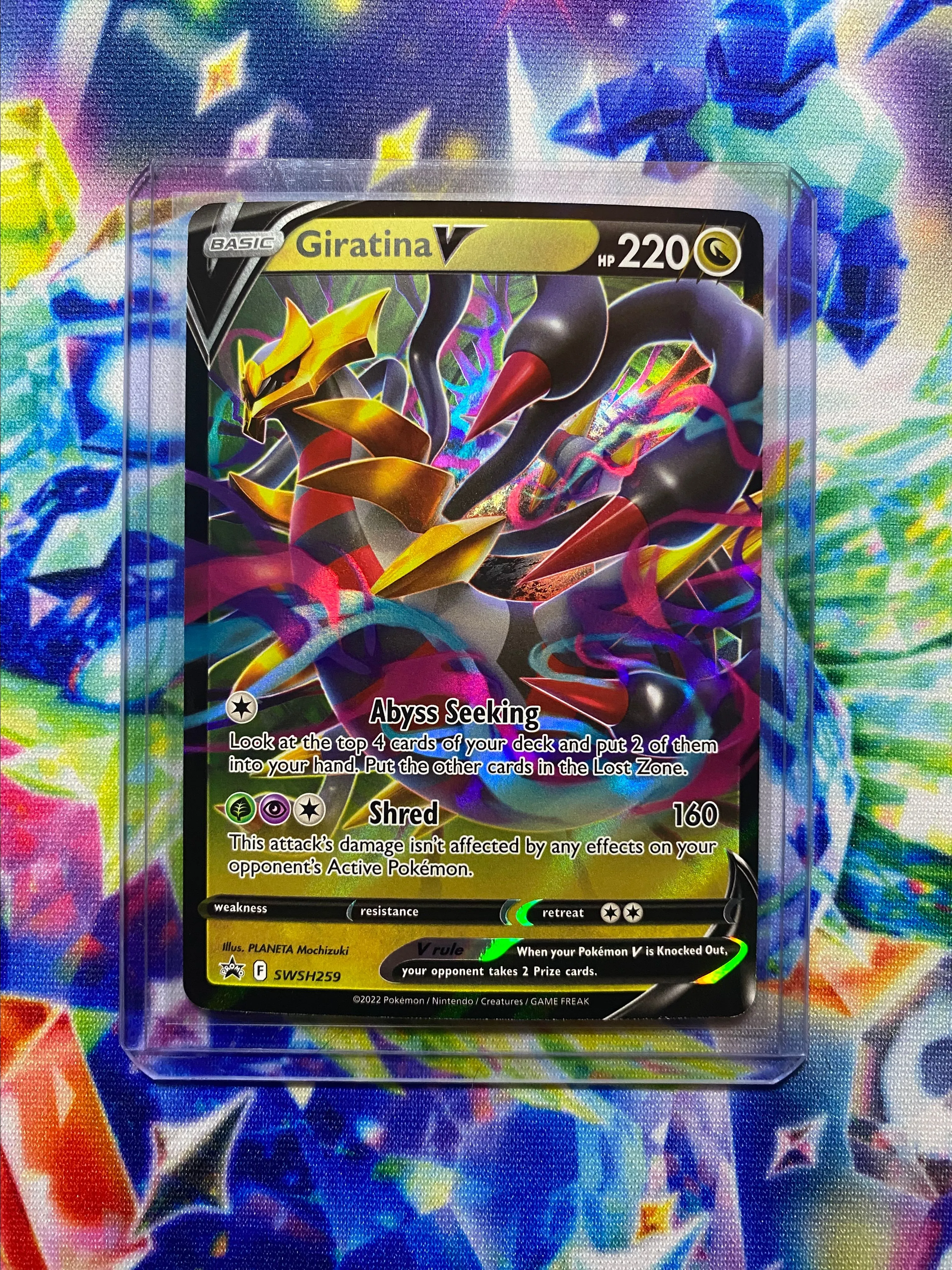 Product image for Giratina V - (SWSH259) Promo [2022]
