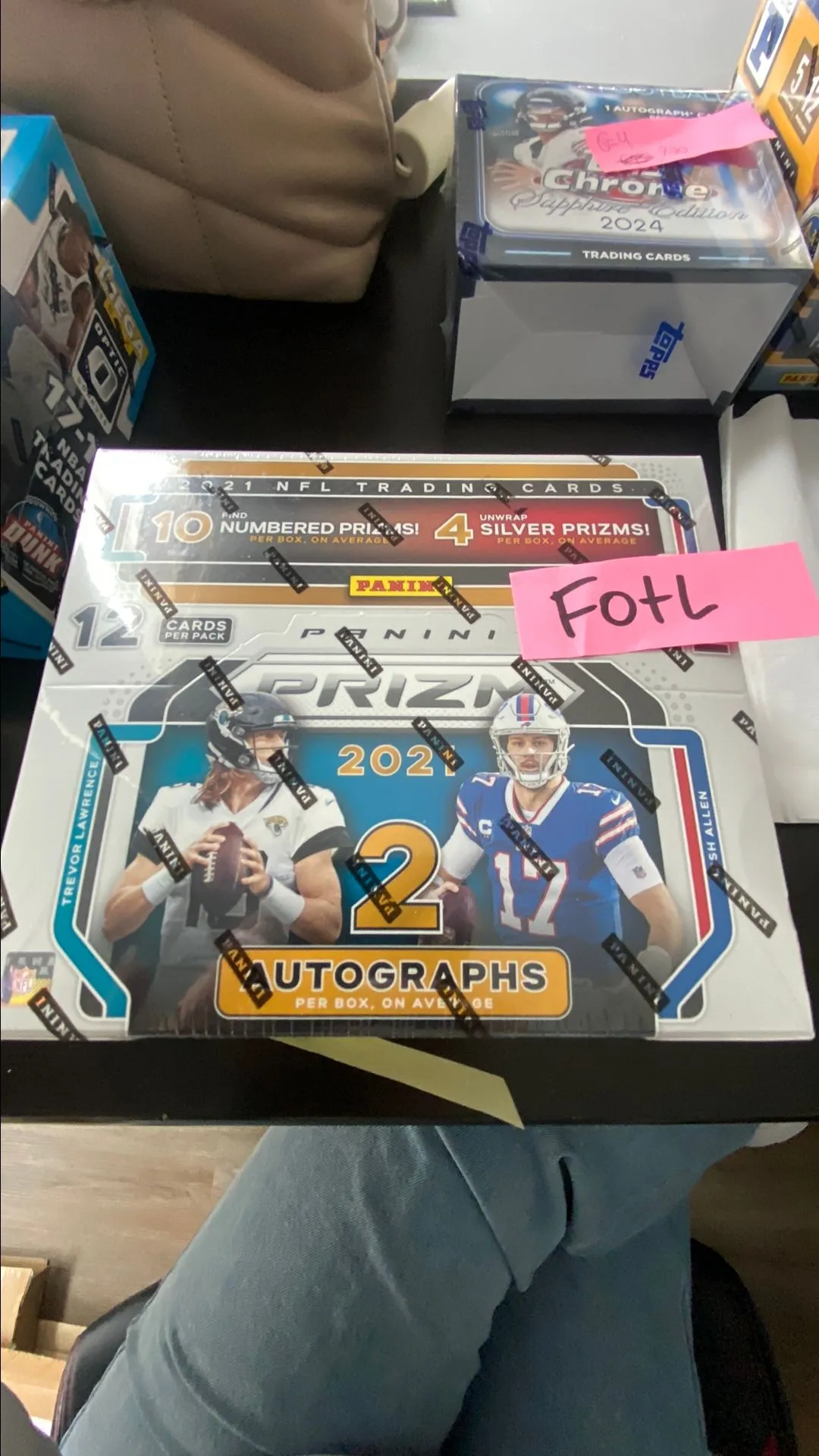 Product image for 2021 panini prizm FOTL box