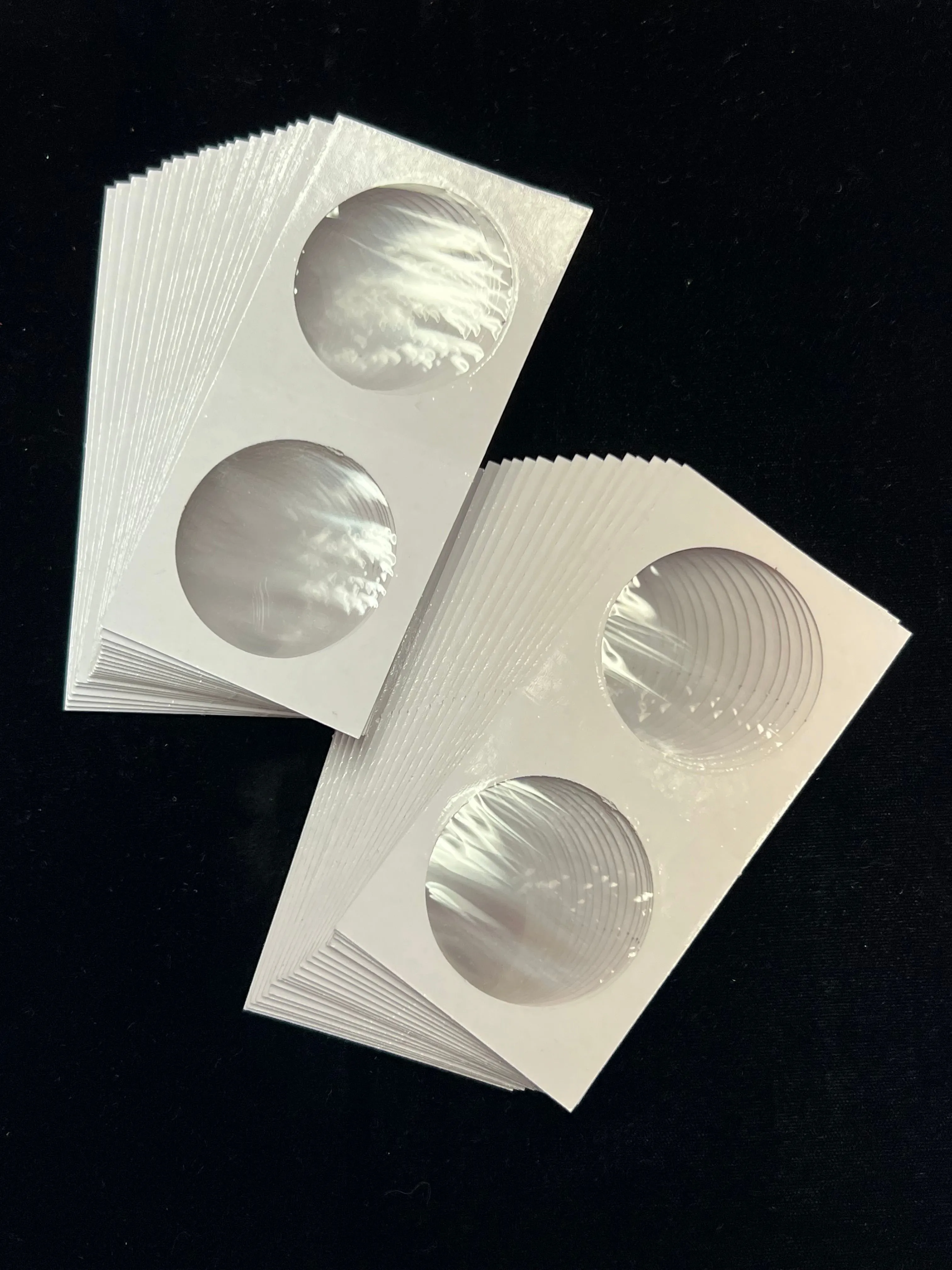 Product image for Lot of (35) Large Dollar 2 x 2 Cardboard Flips