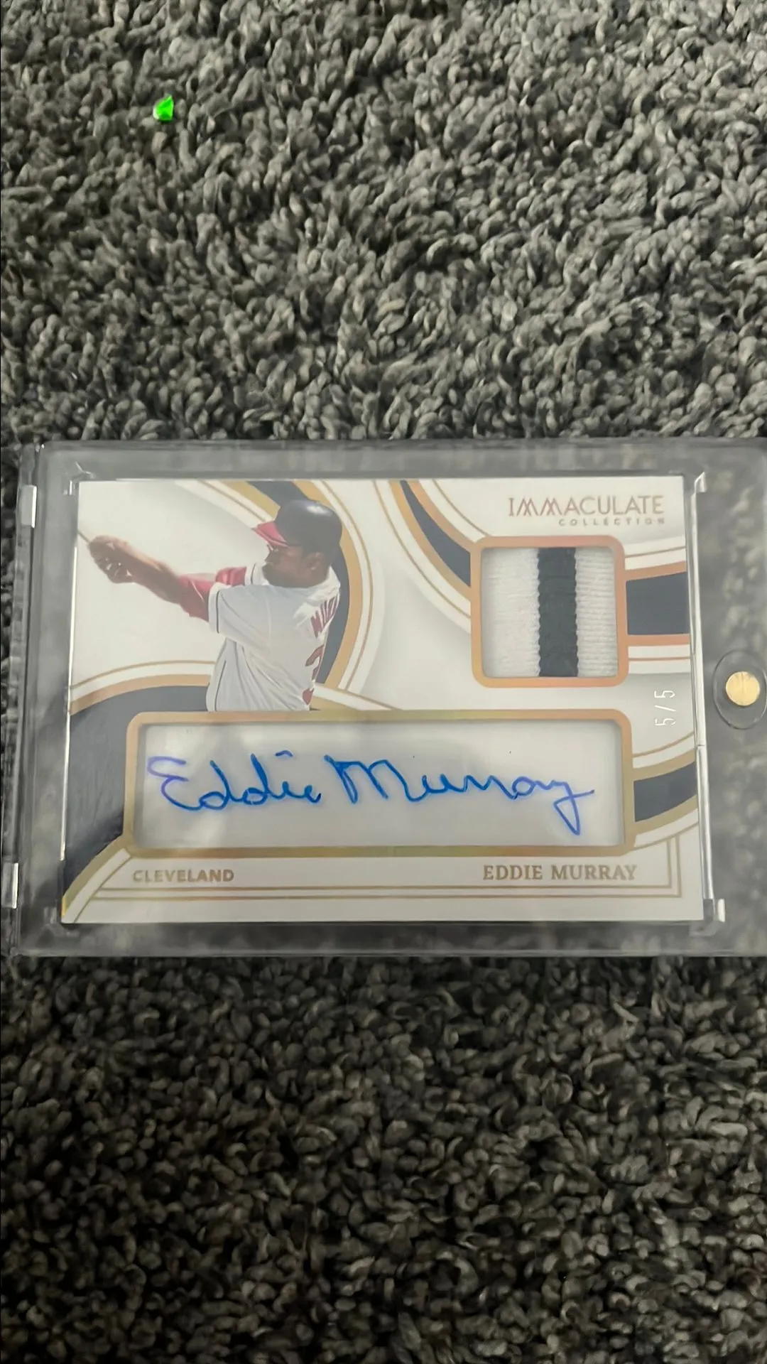Product image for Eddie Murray patch auto /5