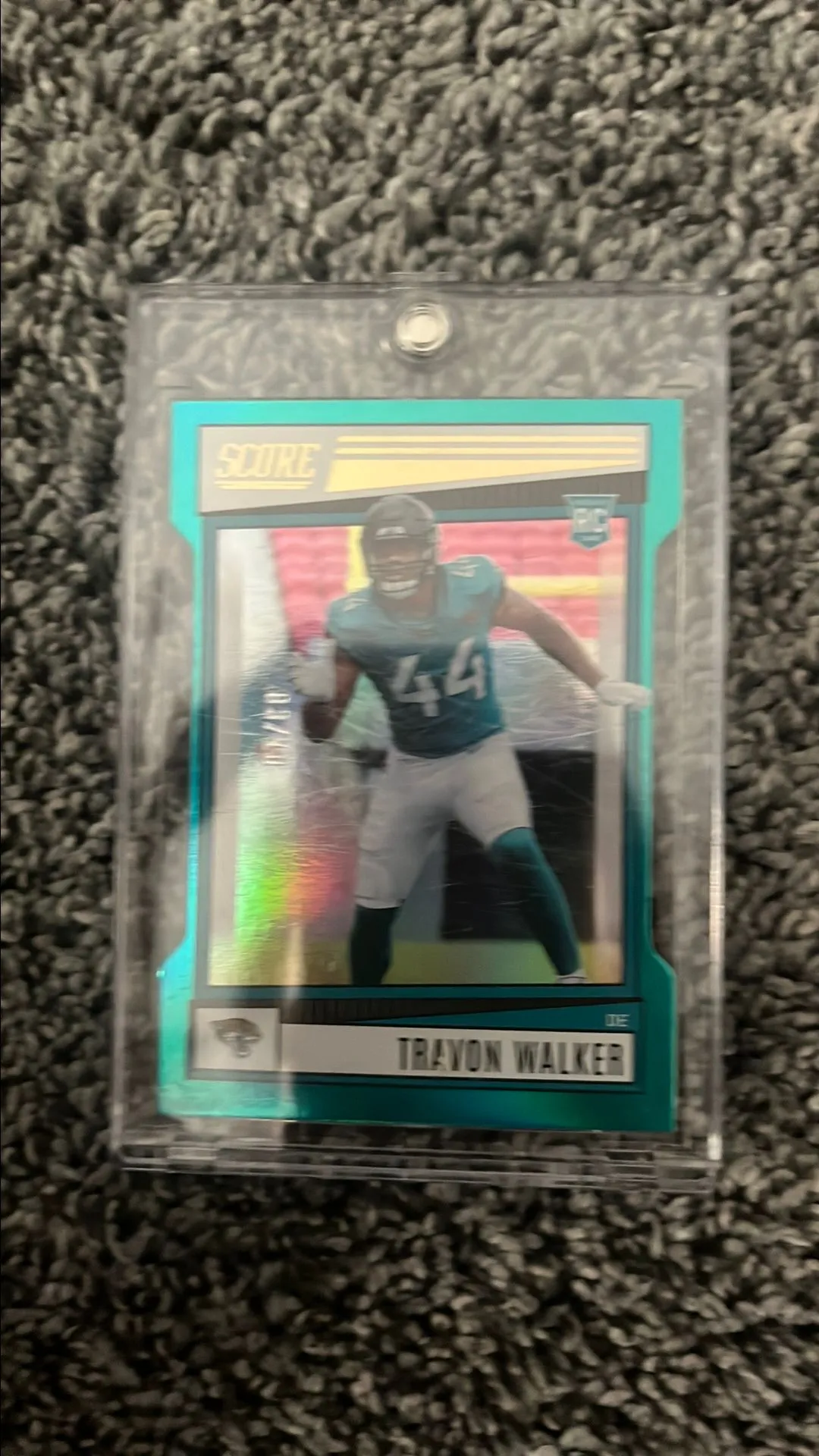 Product image for Travon Walker rookie /10 dyecut