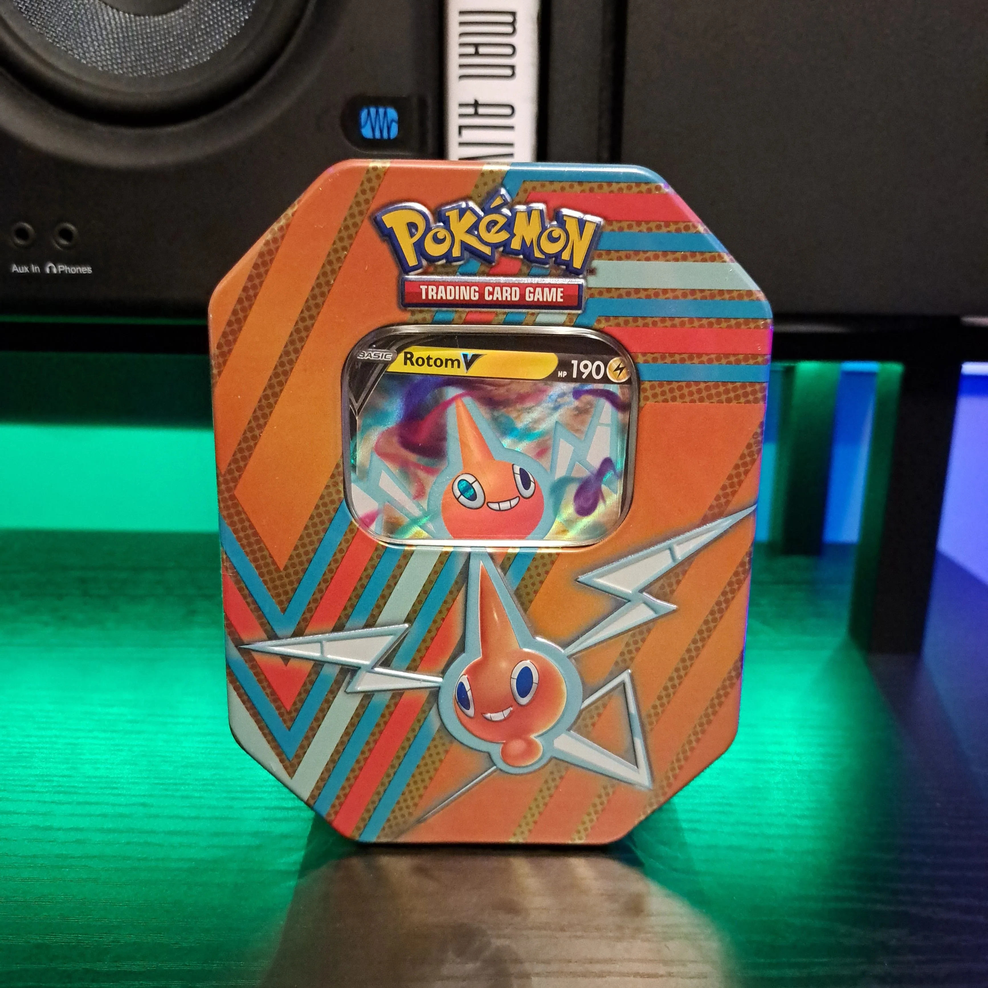pokemon trading card games hidden potential tin rotom v Amazon.com: Pokemon TCG: Hidden Potential Tin main image 1