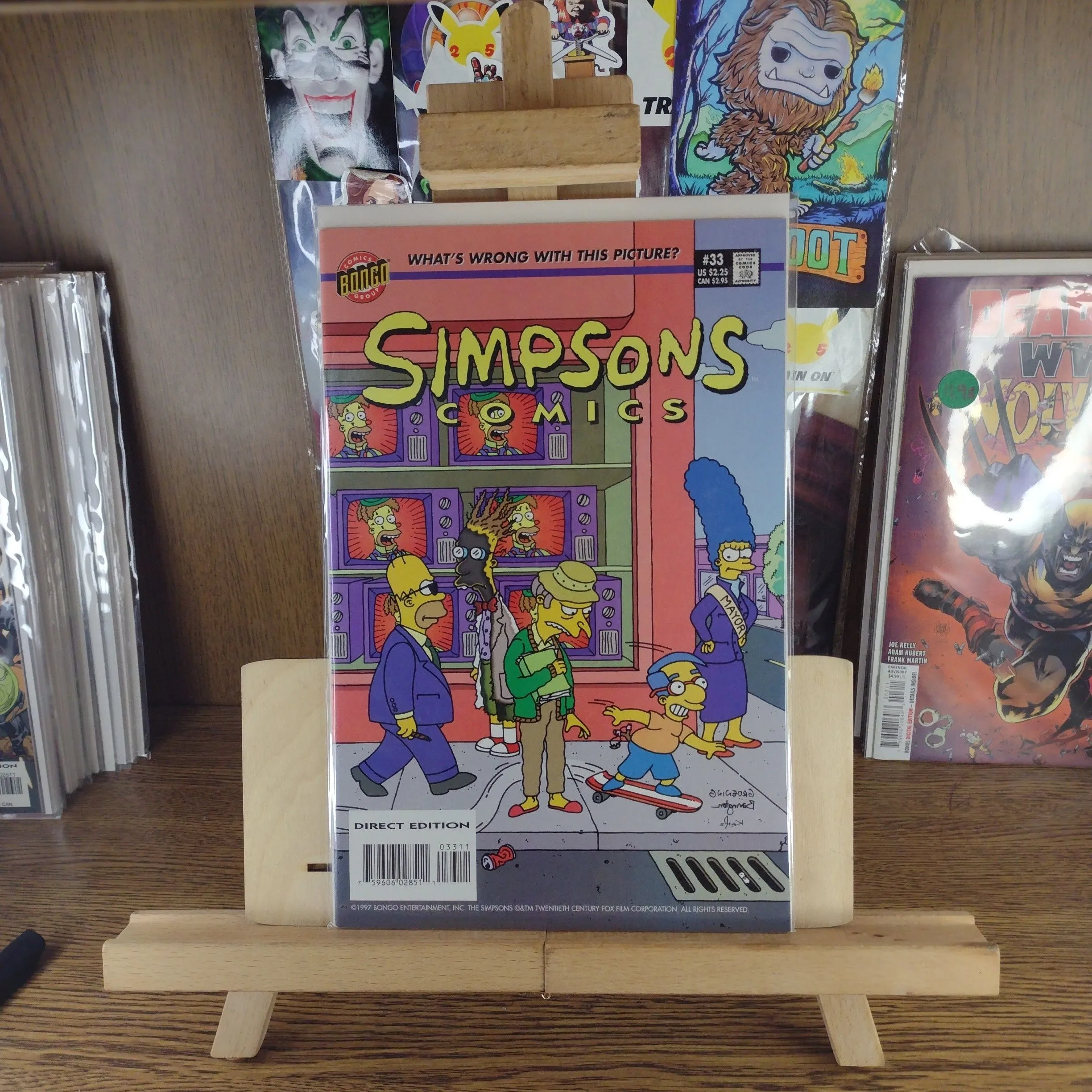 Product image for Simpsons Comics #33 What's Wrong With This Picture?