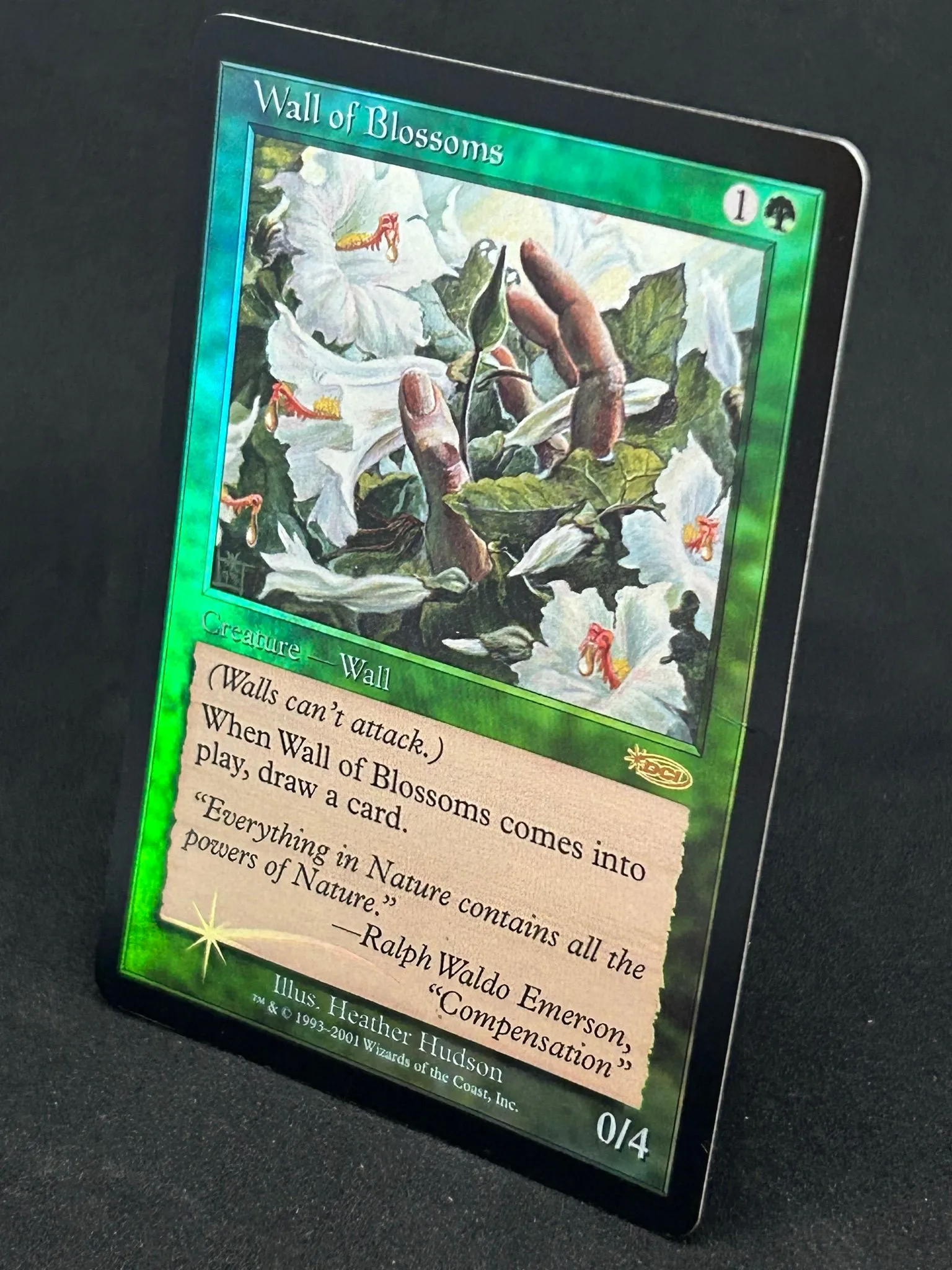 Wall of Blossoms Foil Friday Night Magic old Promo card - MTG Magic: The  Gathering WoTC vintage  Whatnot: Shop, Sell, Connect