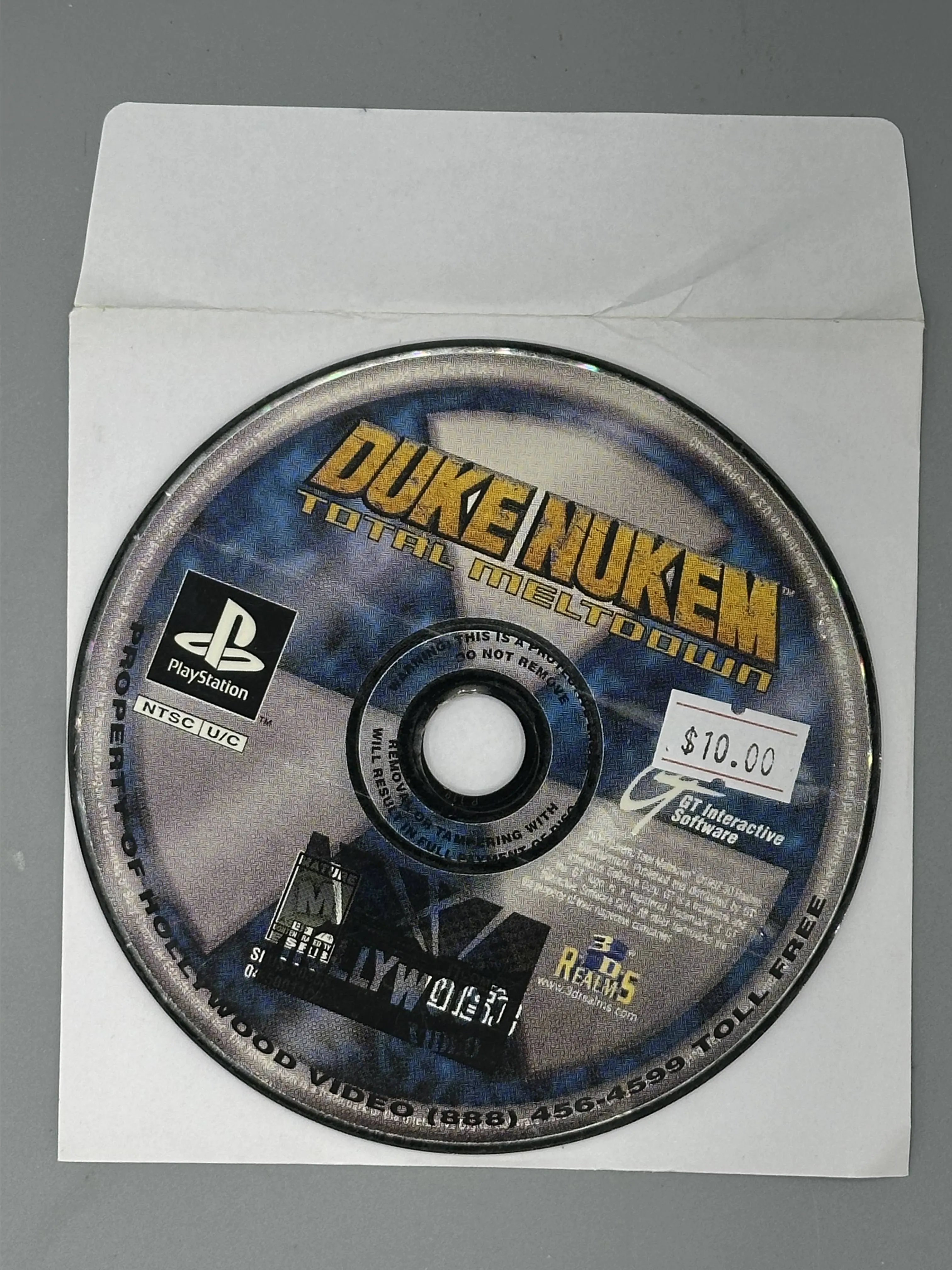 Product image for Sony Playstation 1 PS1 - Duke Nukem Total Meltdown