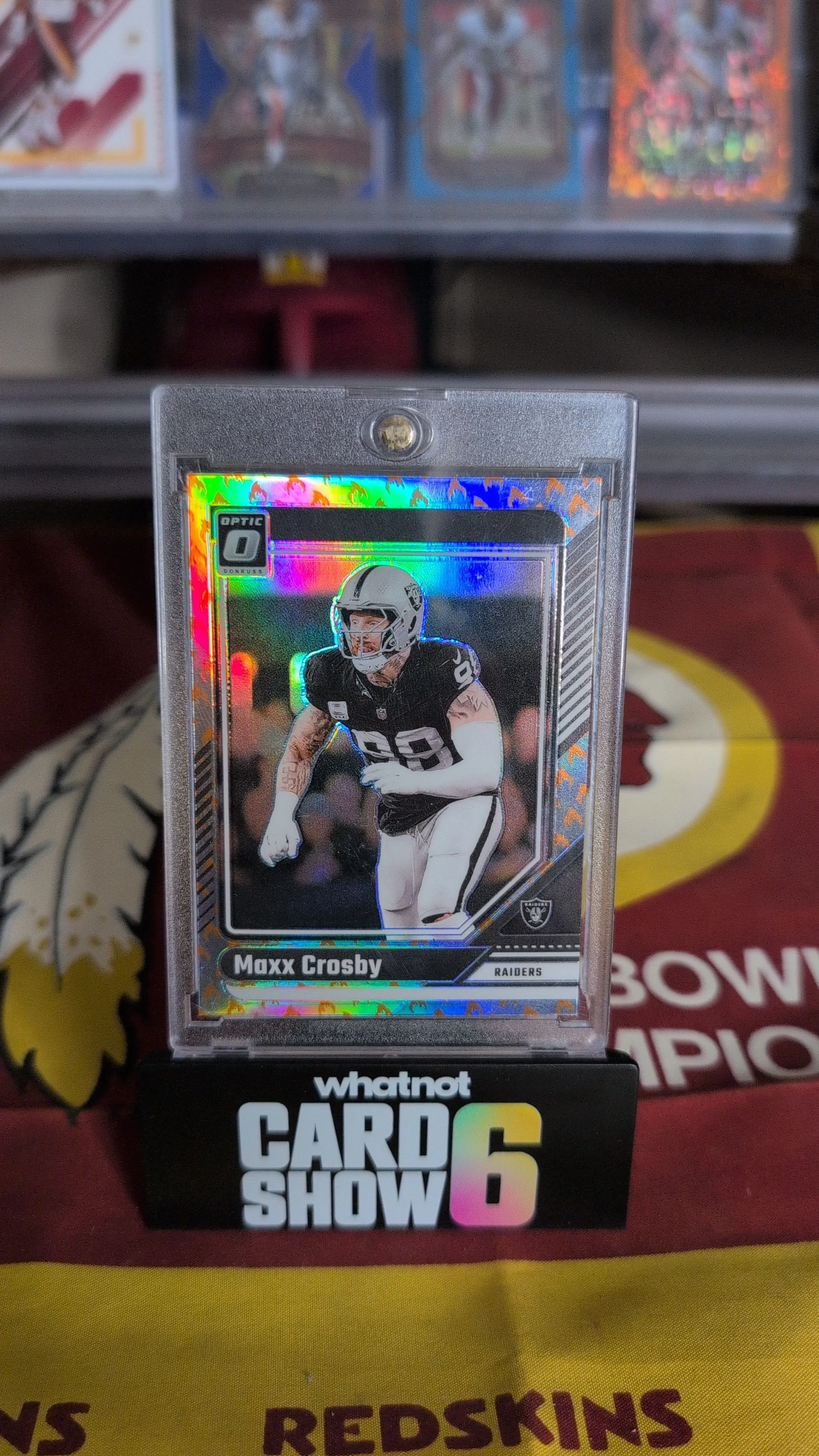 Product image for Maxx Crosby Optic fire emoji 🔥 SSP