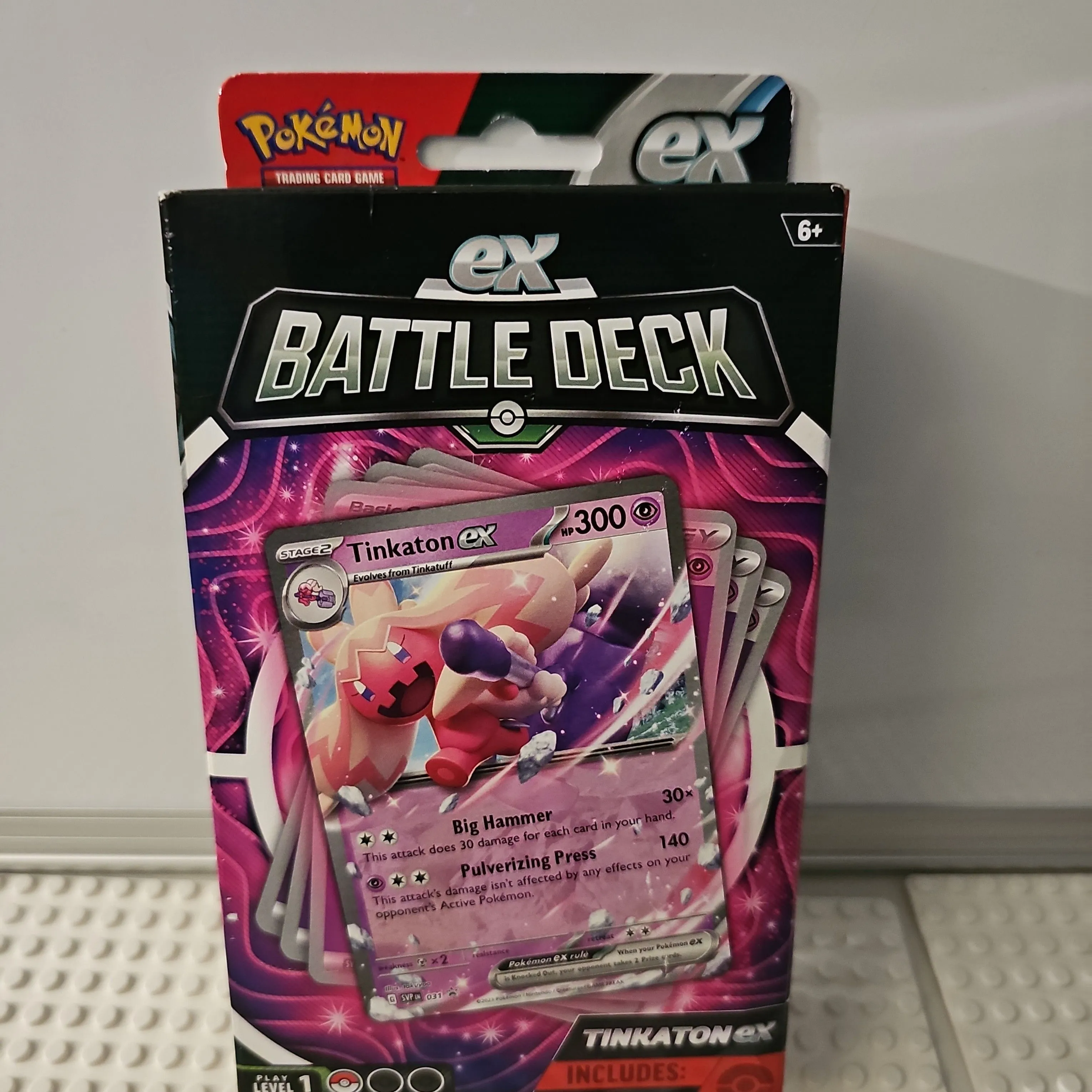 Product image for pokémon trading card game EX battle deck level 1