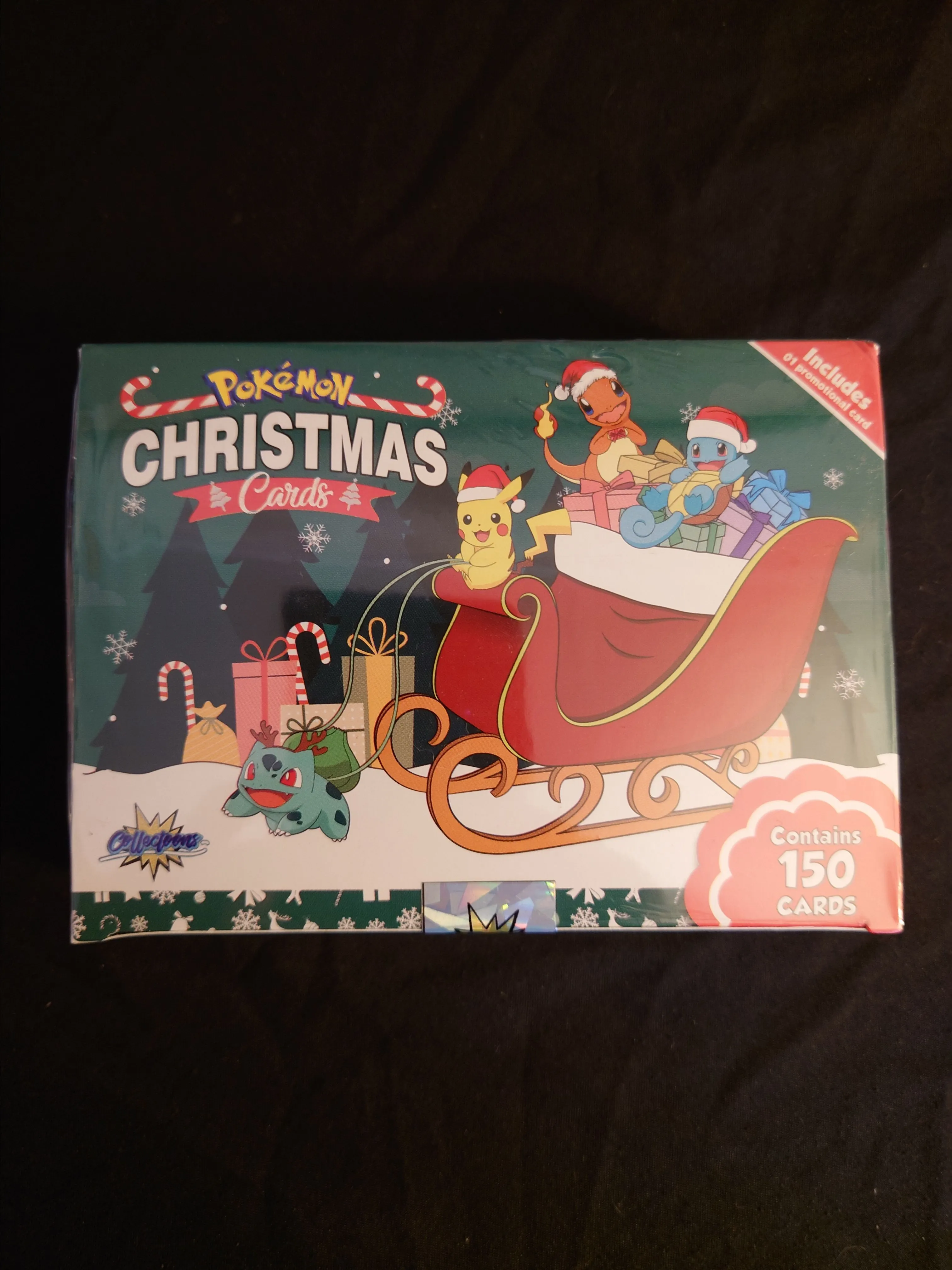 pokemon cards christmas 12 x Official Pokemon Christmas Cards, 2 Different Designs, PKXB2 :  Amazon.com.be: Toys