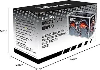 Product image for TCG-S: Acrylic Booster Box Display Case - Ultra Pro 