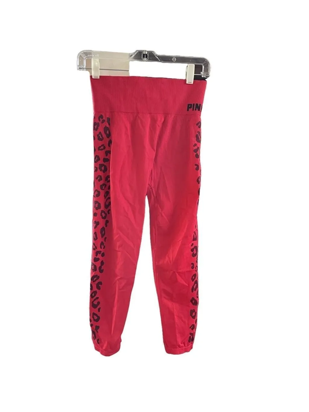 Product image for Women's PINK Victoria's Secret Leggings Size S Red