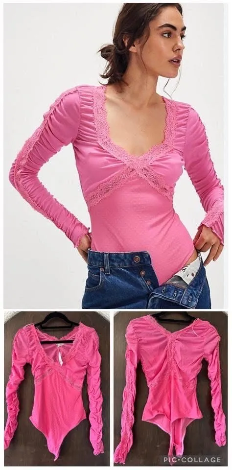 Product image for 6. Free People | Forever Young Bodysuit | Size XS