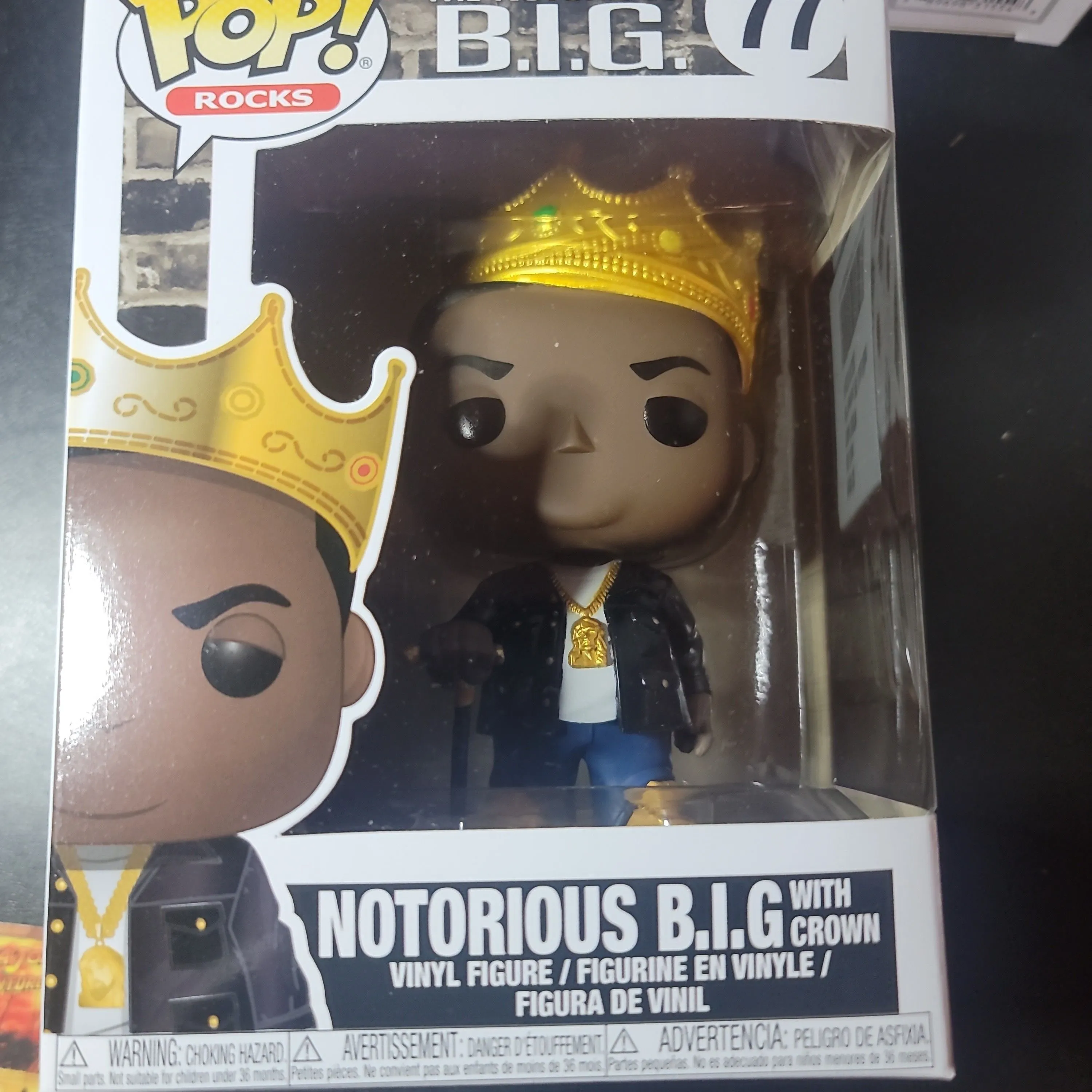 Product image for Notorious B.I.G. with Crown