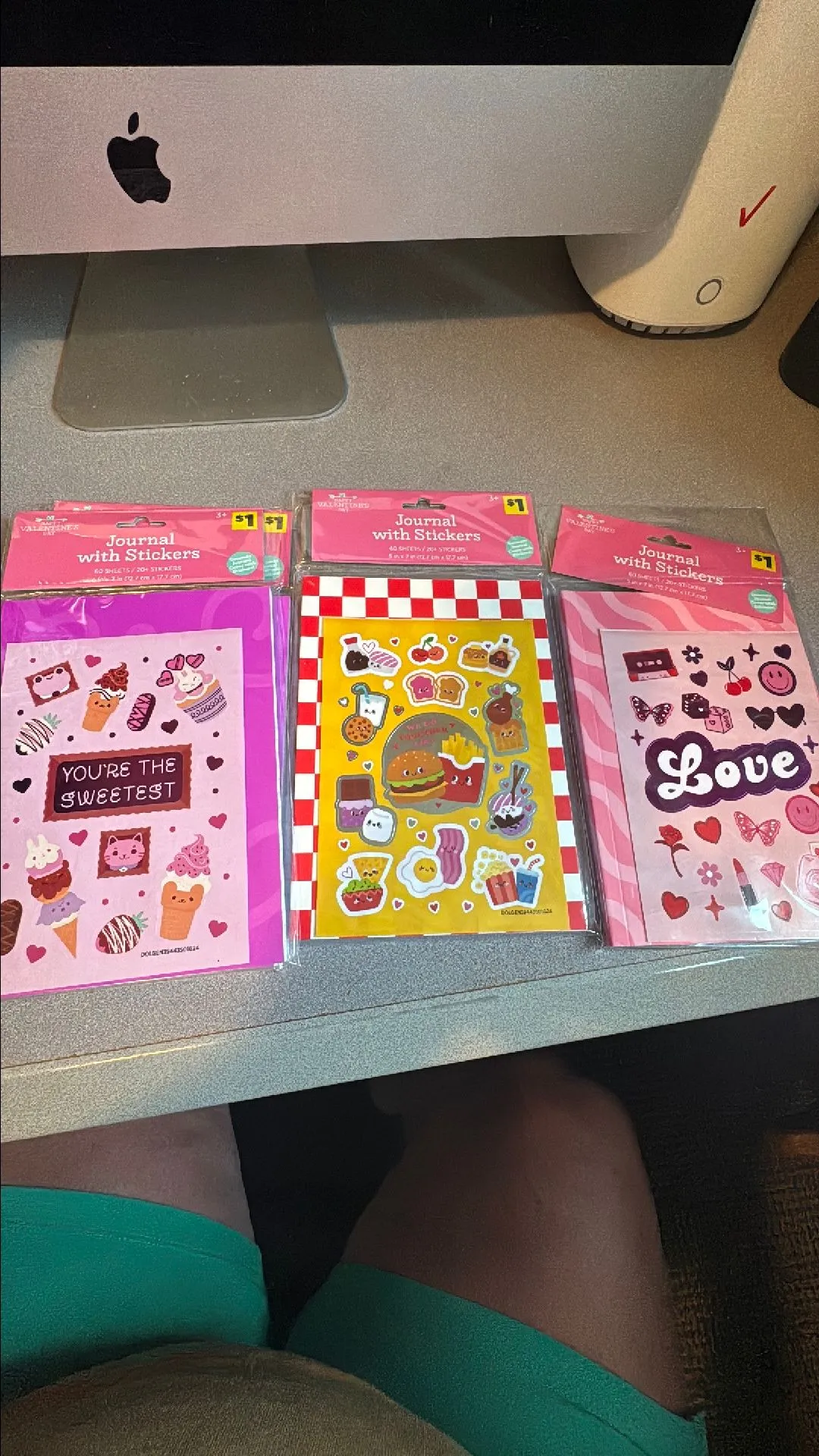 Product image for Journal with stickers 1 random