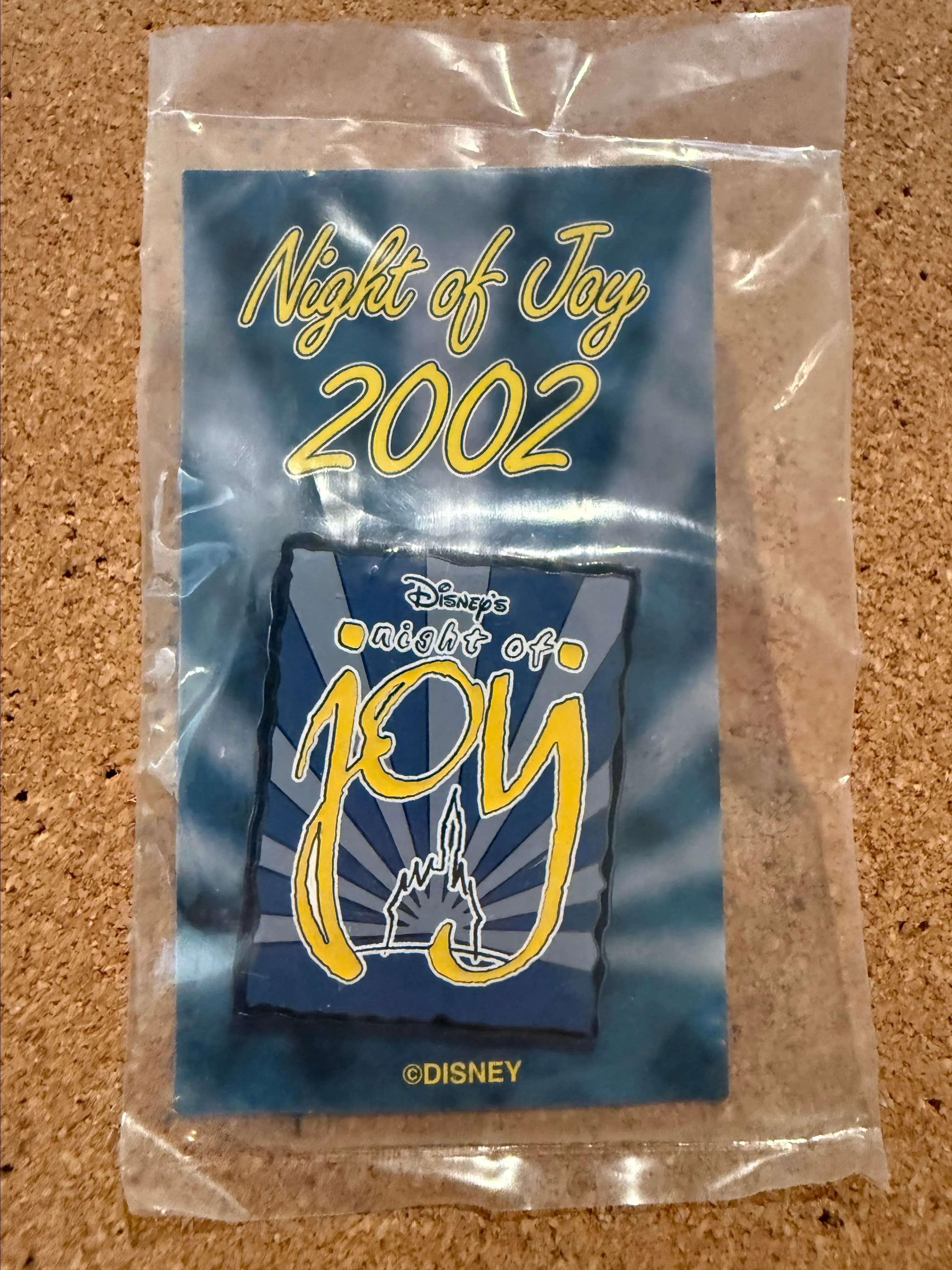 Product image for Night of Joy pin - 2002 (A1)