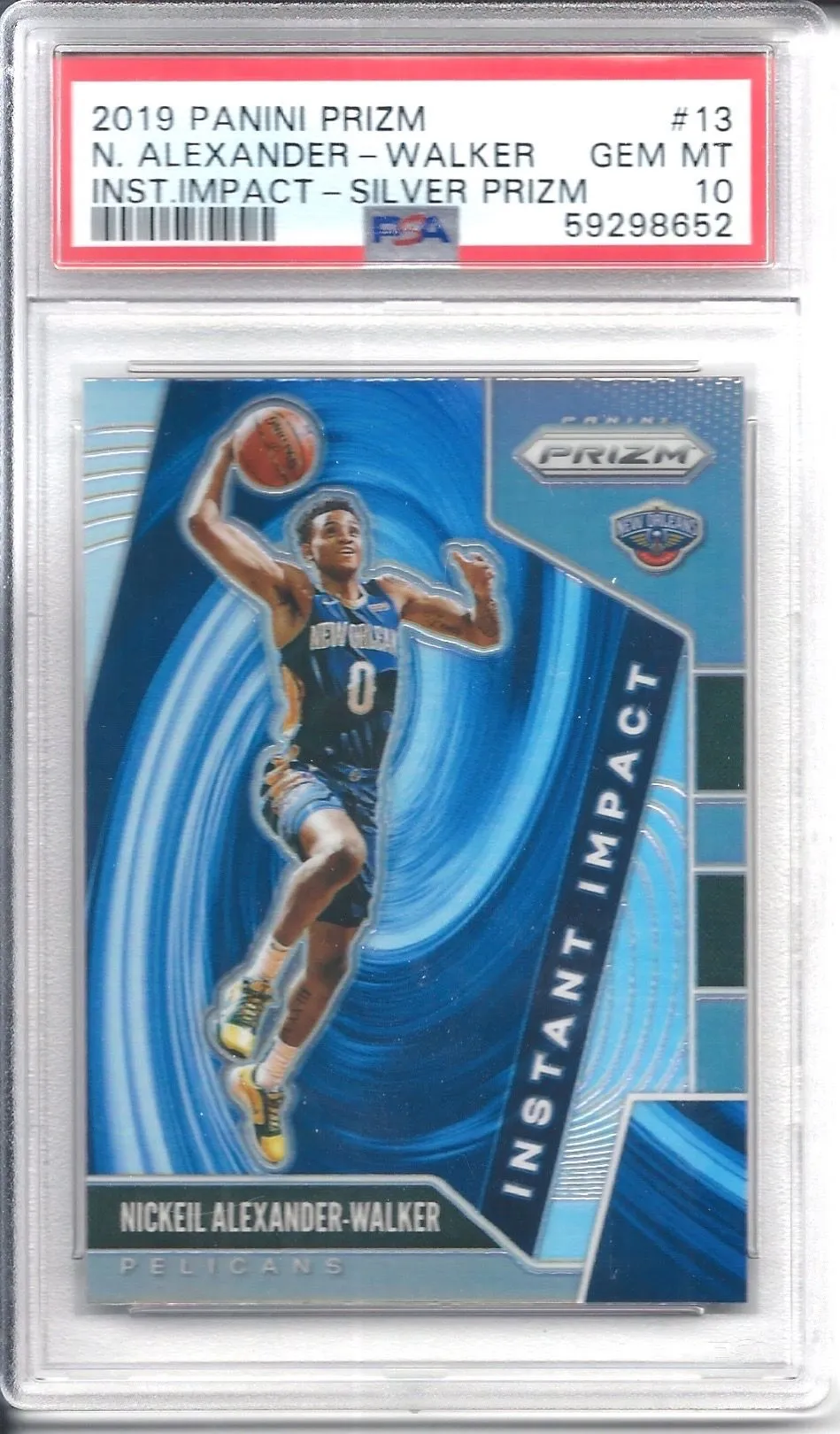 Product image for 2019 Panini Prizm N. Alexander walker 