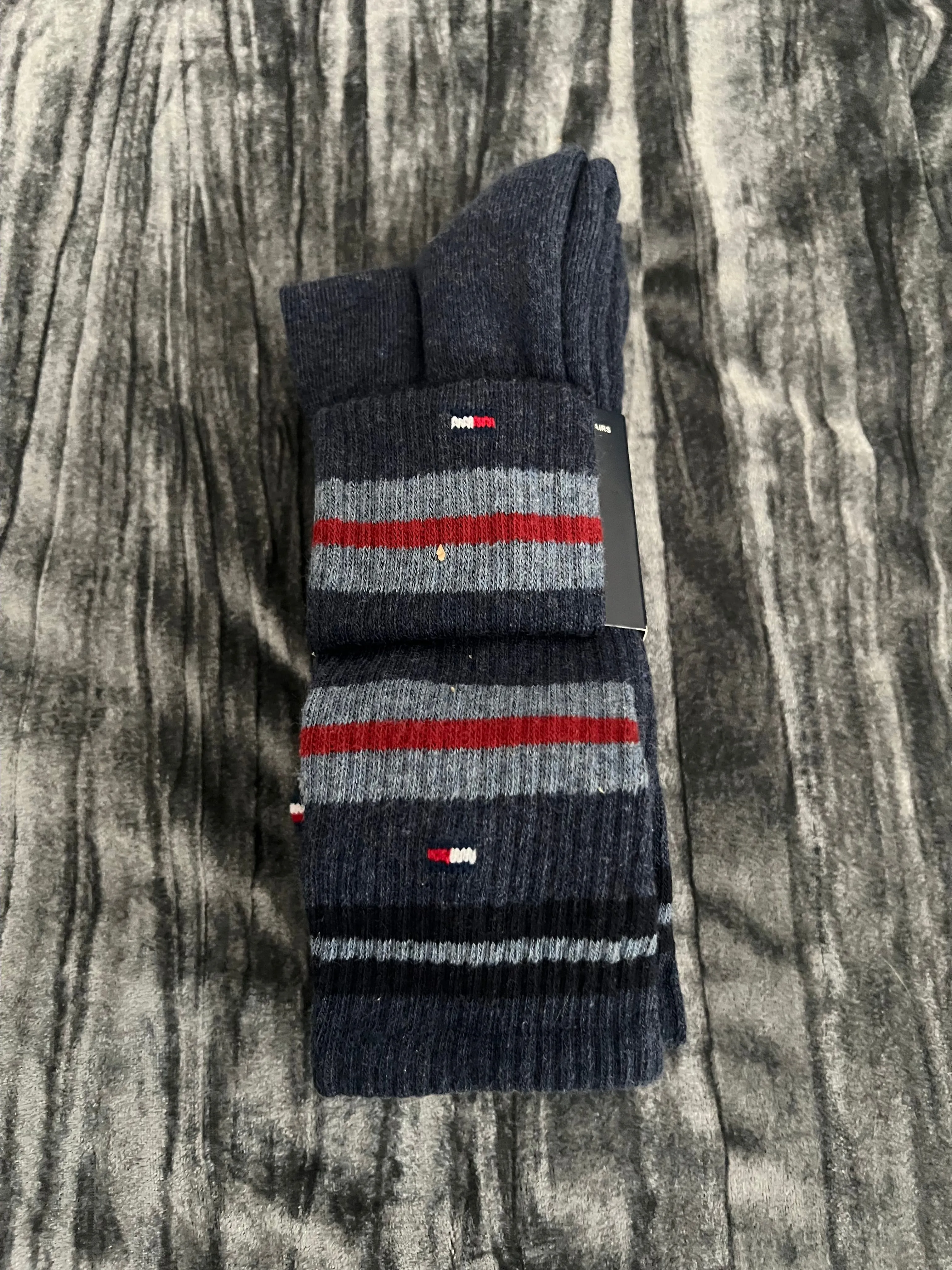 Product image for Tommy Hilfiger Blue Socks Size 7-13