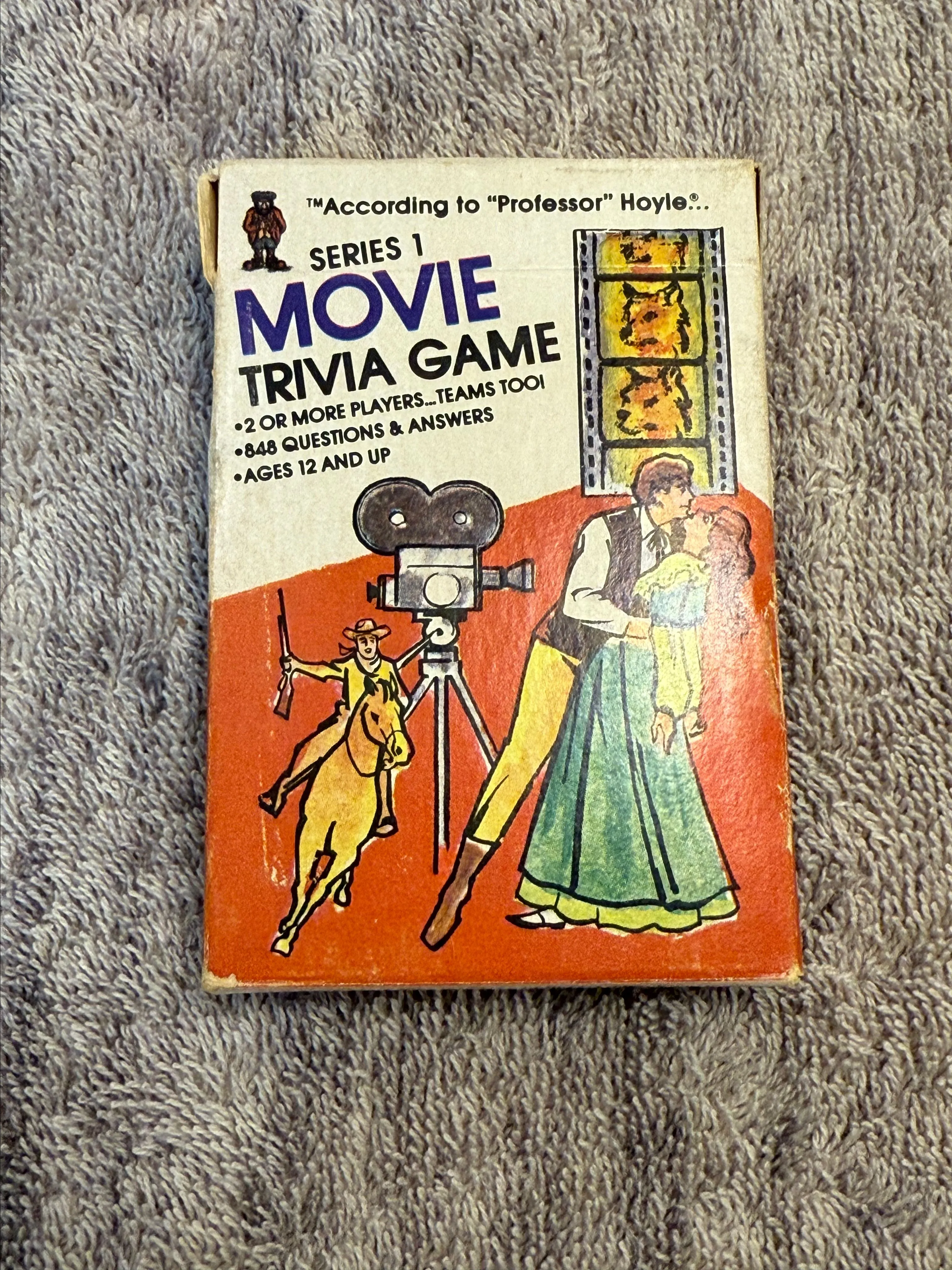 Product image for 14. Vintage Pocket Trivia "Movies"