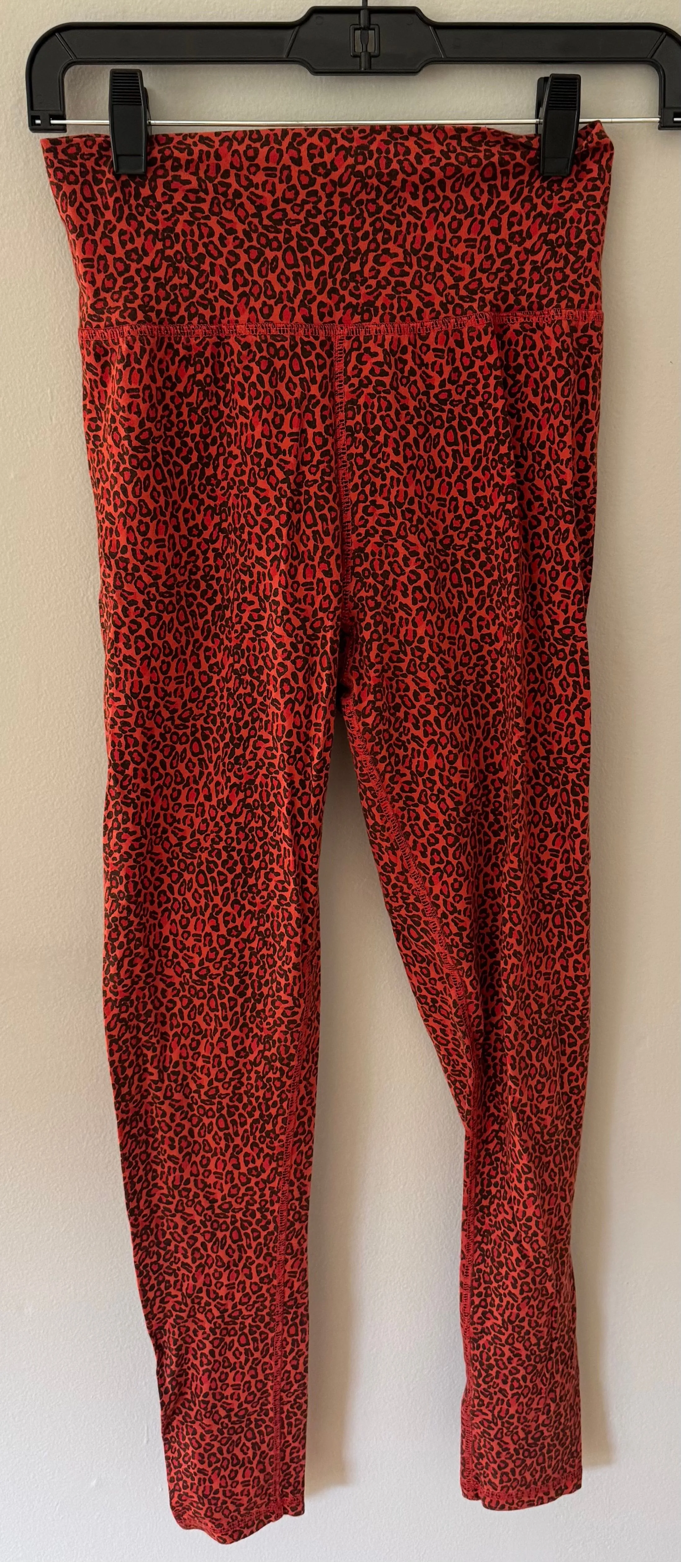 Product image for Ragdoll - Red Cheetah Leggings Size Small