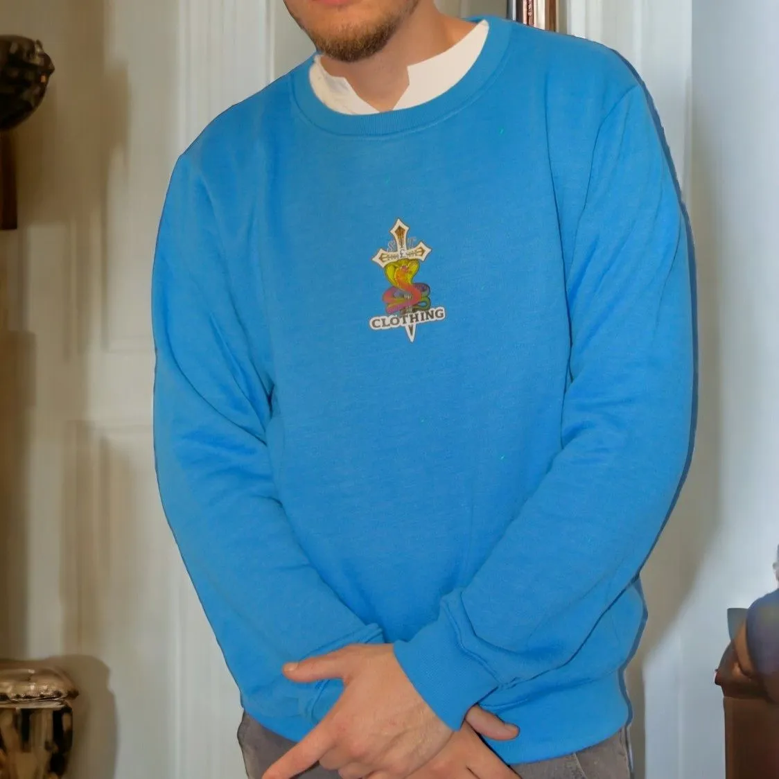 Product image for Blue jumper st logo