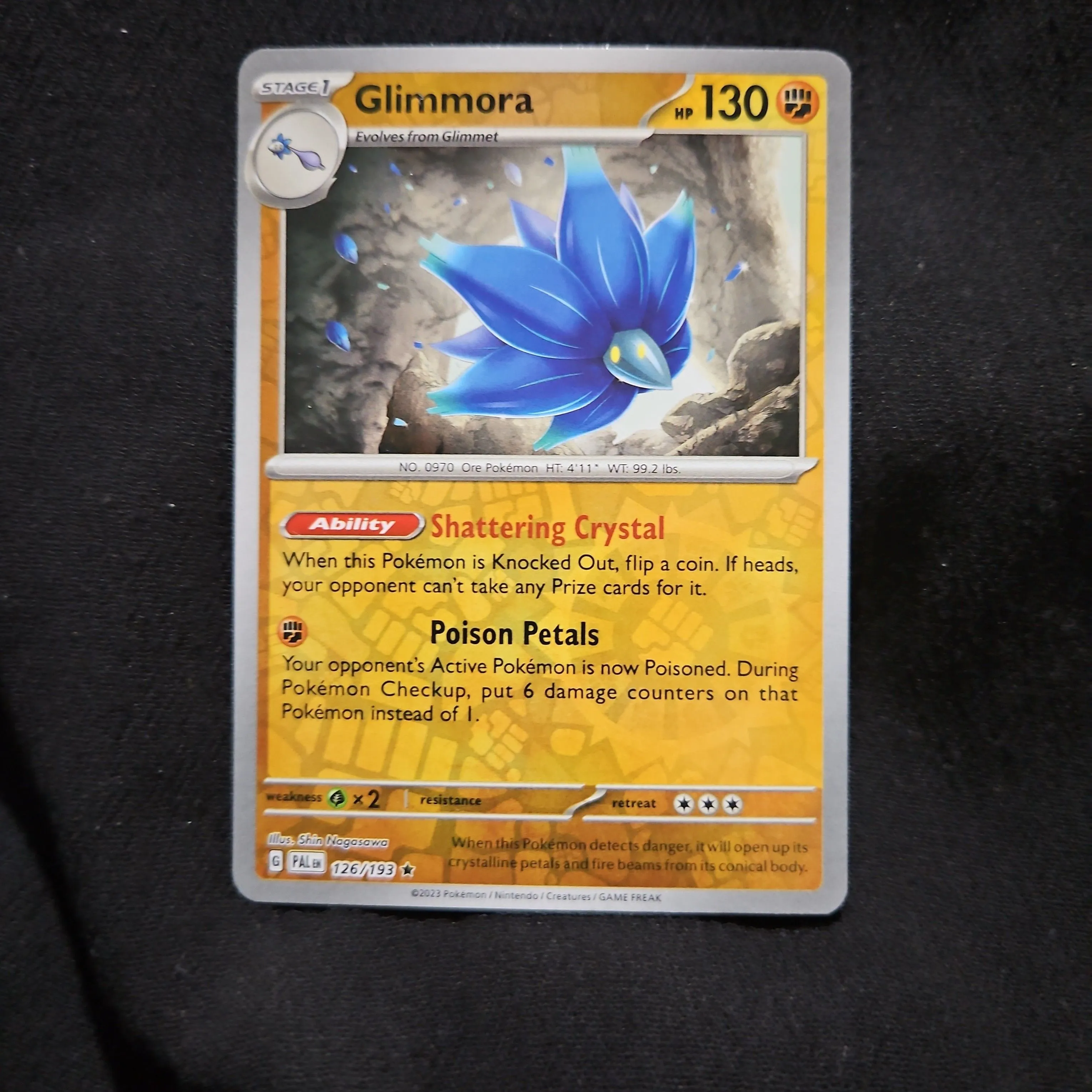 glimmora pokemon card value Glimmora ex - 065/108 - NM - RR - Japanese - SV3 - Pokemon