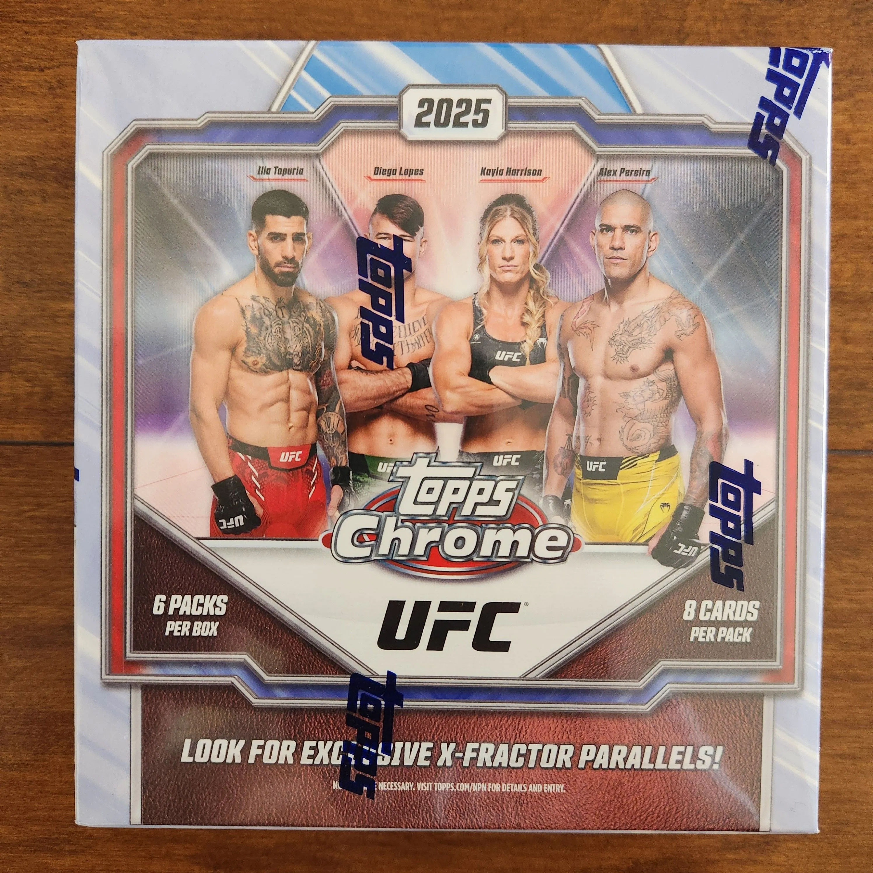 Product image for 2025 Topps Chrome UFC MEGA Box