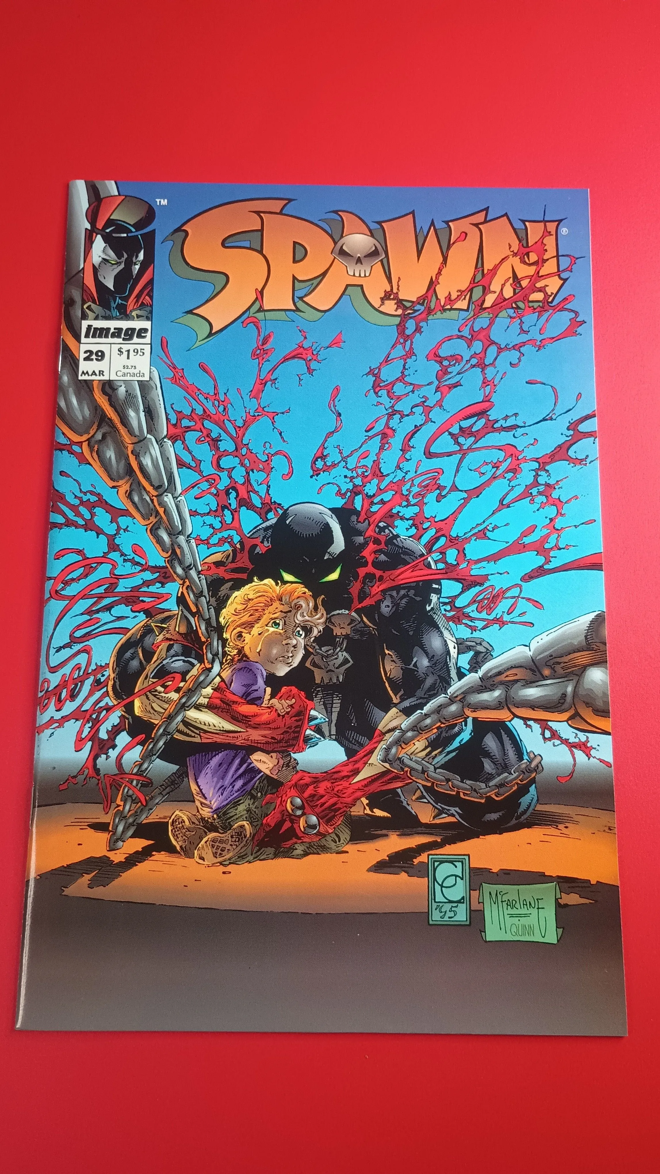 Product image for Spawn #29 Todd McFarland Cover 