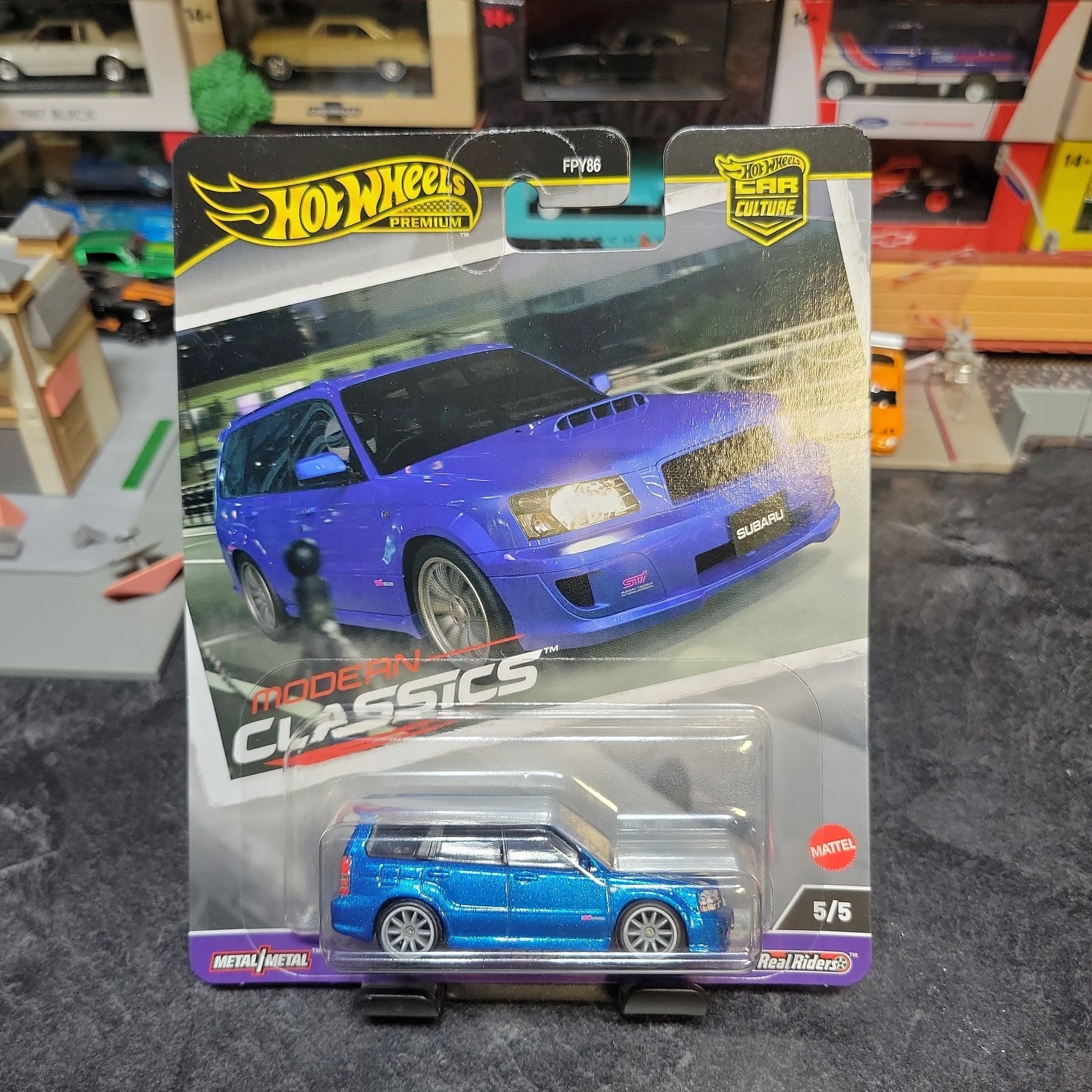 Hot Wheels Premium Modern Classics Subaru Forester STI · Whatnot