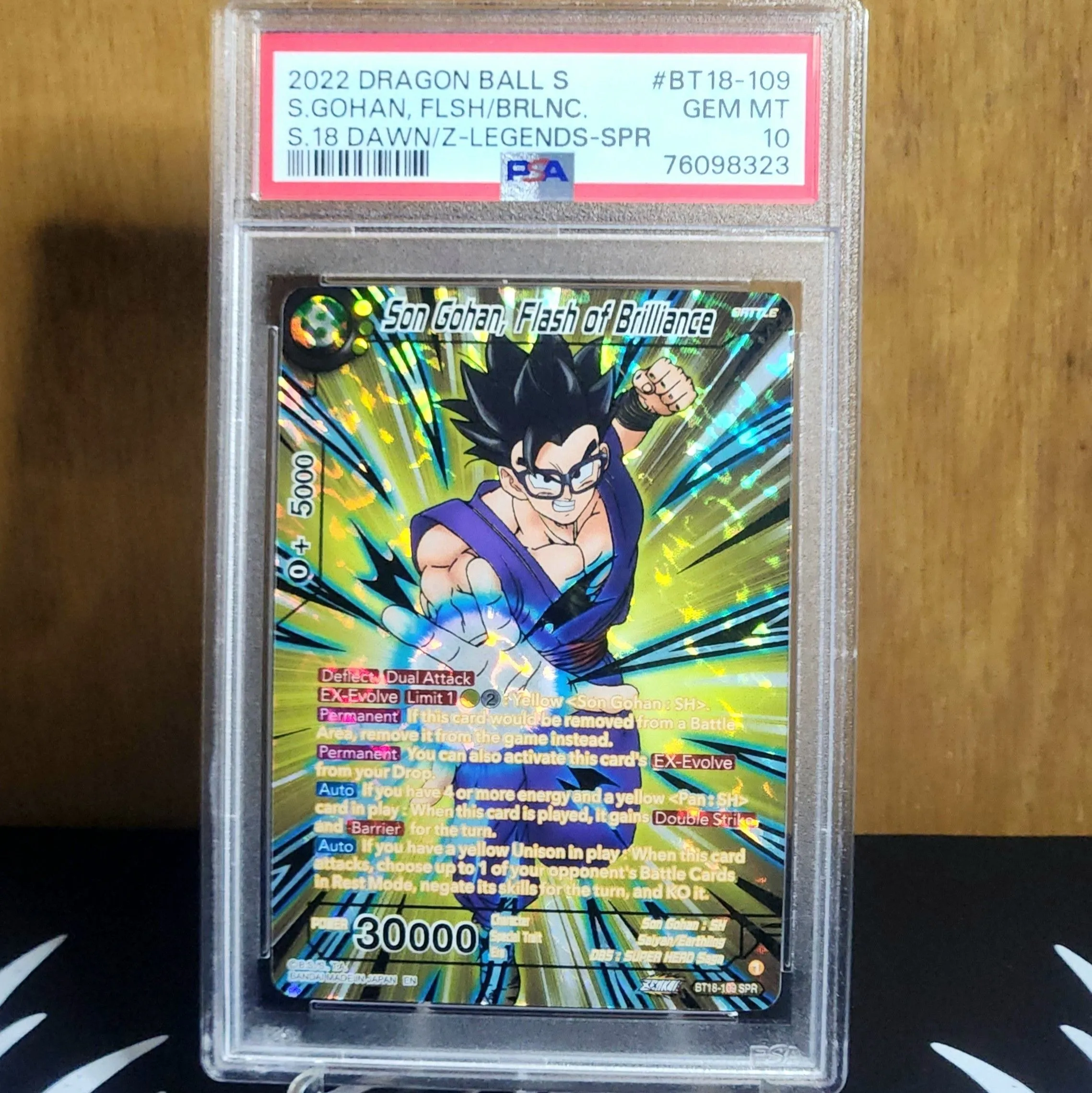 2022 Dragon Ball Super Card Game Series 18 Dawn Of The Z-Legends Gohan,  Fls/Brilliance Special Rare PSA GEM MT 10  Whatnot: Shop, Sell, Connect