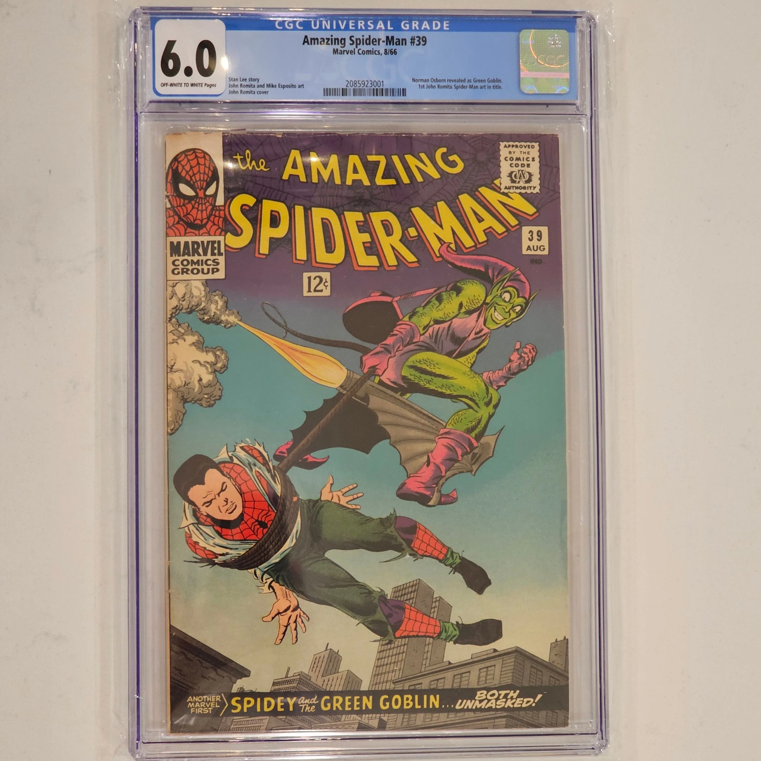 Product image for Amazing Spider-Man 39  CGC 6.0 1966