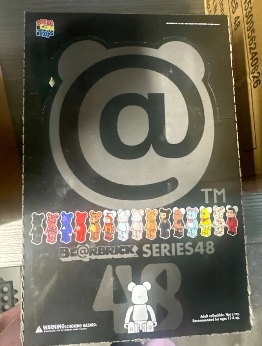 Product image for (3) new sealed Bearbrick S 48 Display cases